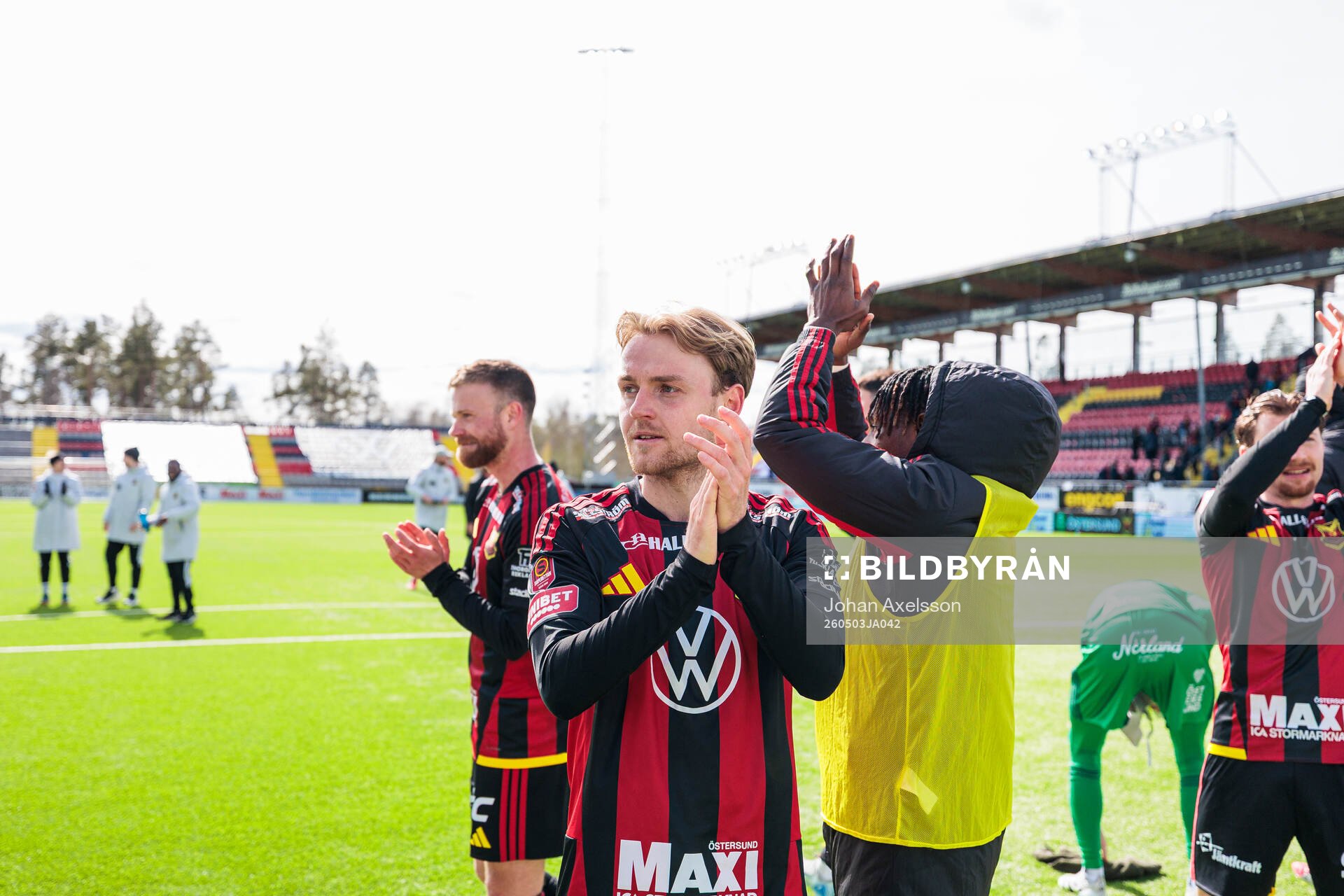 Östersunds Simon Marklund jublade