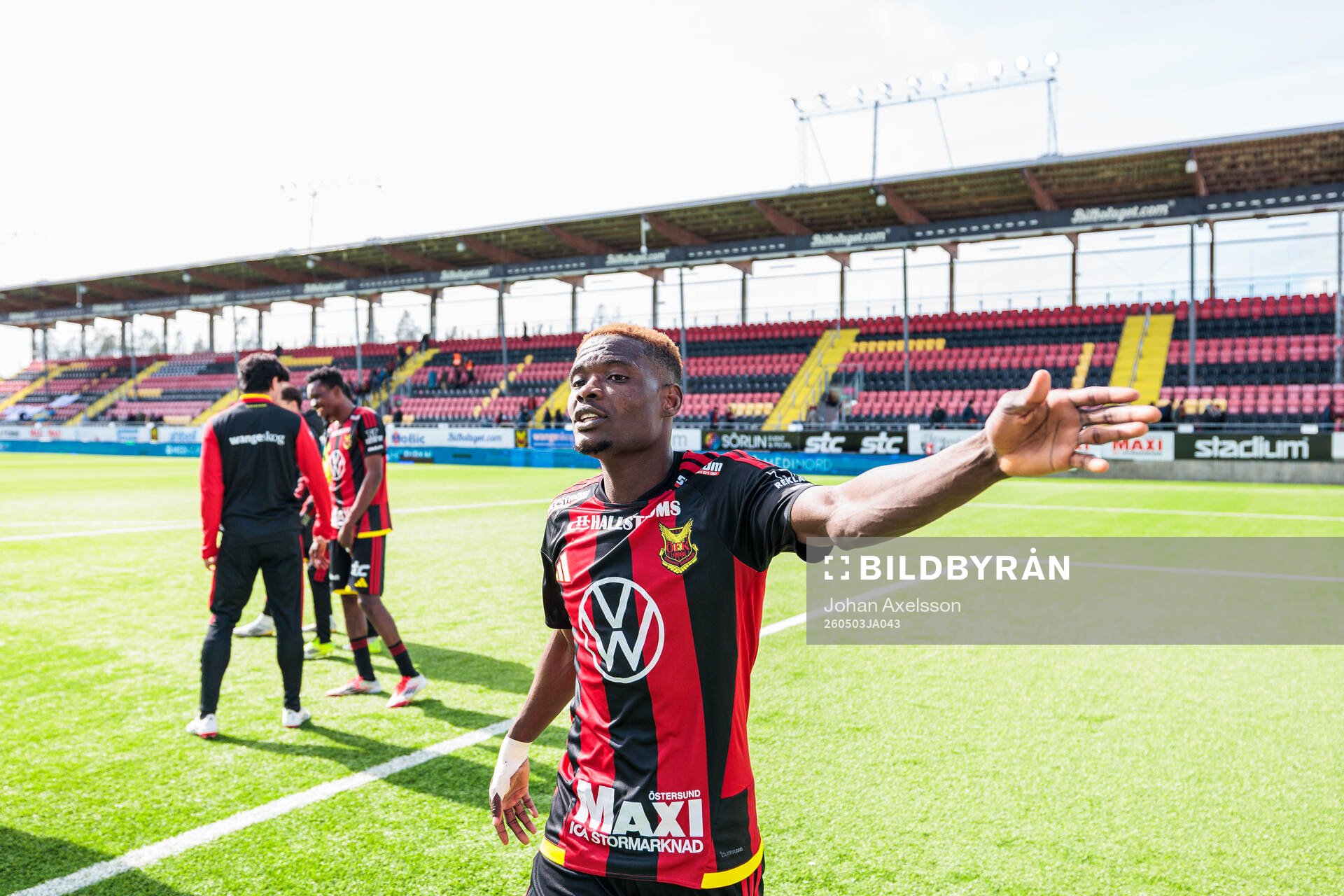Östersunds Assiedou Yannick Armel Adjoumani
