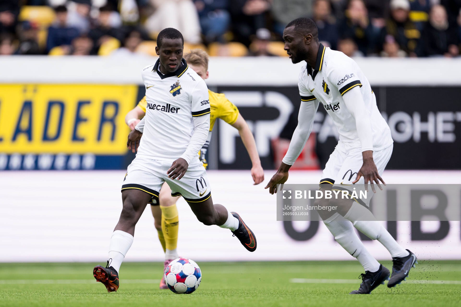 AIKs Stanley Wilson Omondi och Ibrahim Cisse
