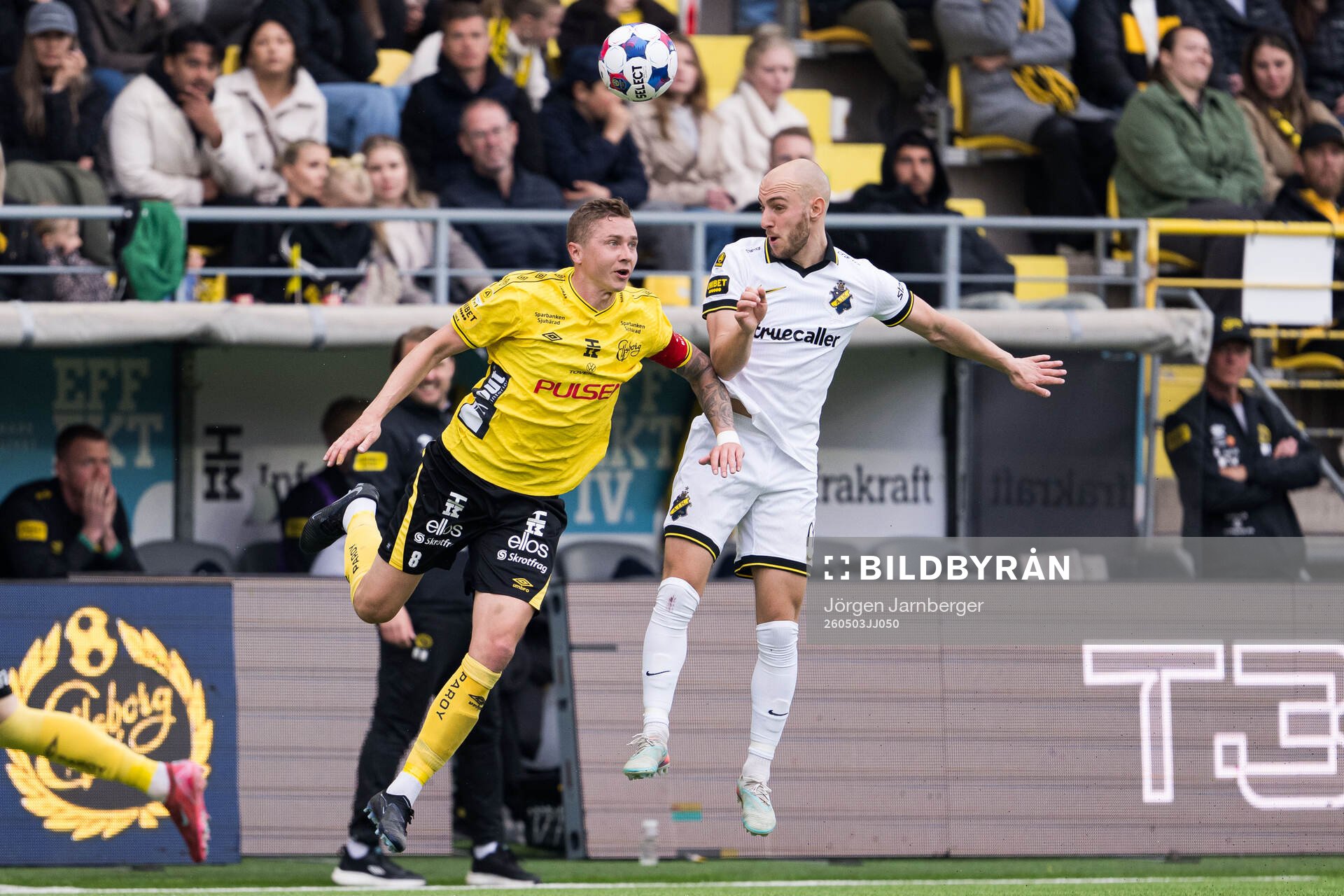 Elfsborgs Sebastian Holmén och AIKs Amel Mujanic