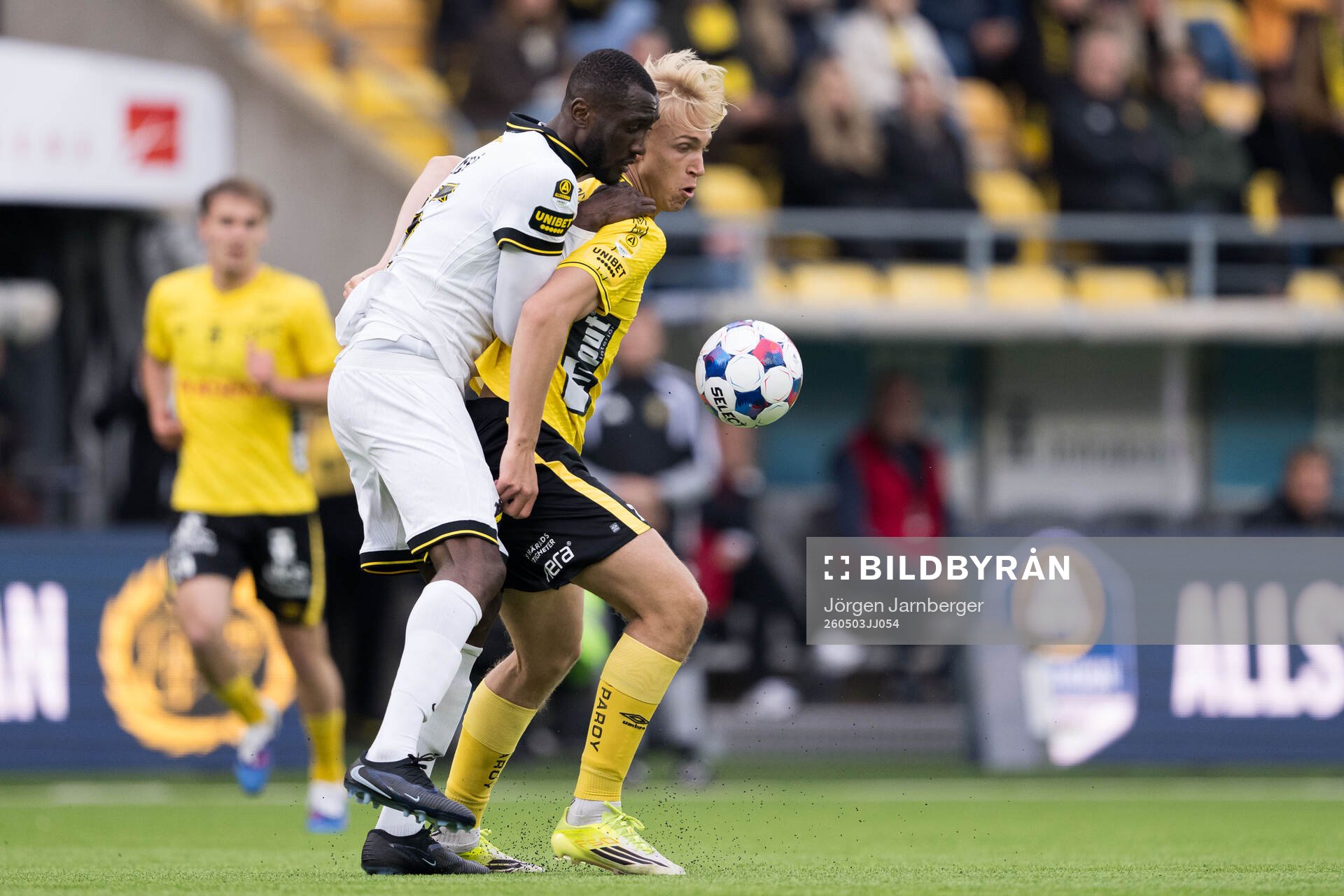 AIKs Ibrahim Cisse och Elfsborgs Leo Östman