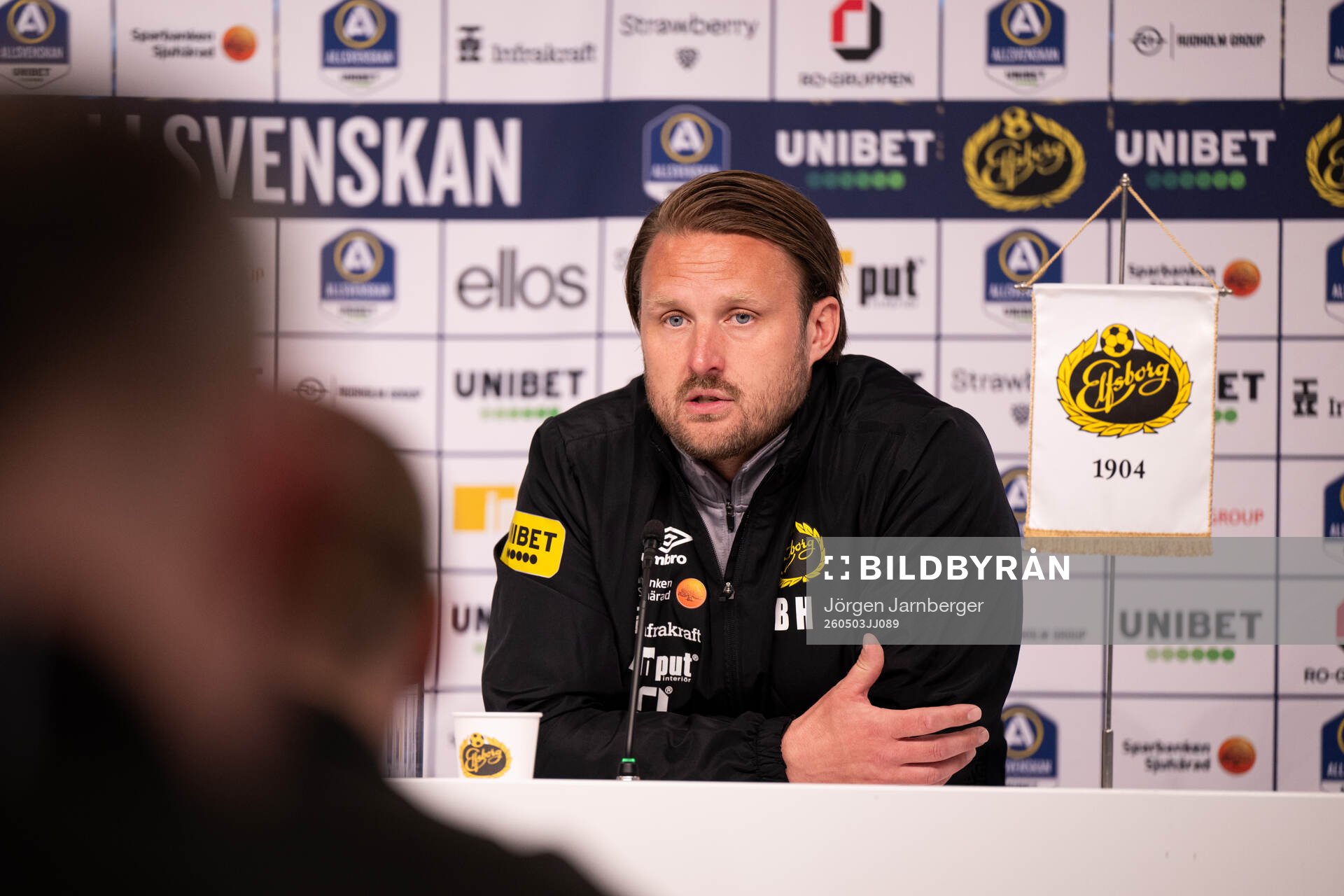 Elfsborgs manager Björn Hamberg