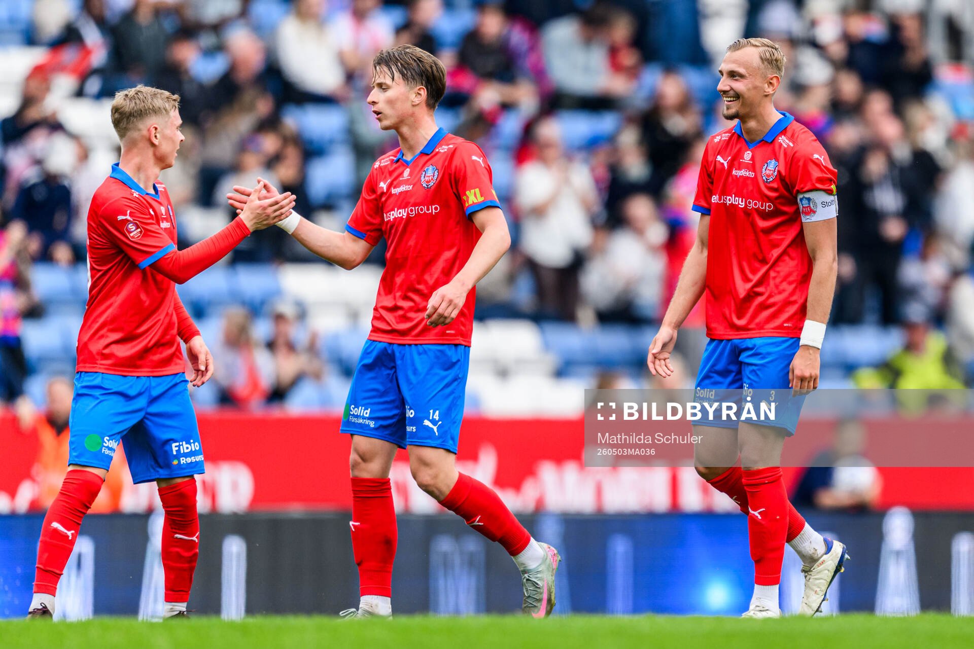 Helsingborgs Jakob Voelkerling Persson jublar