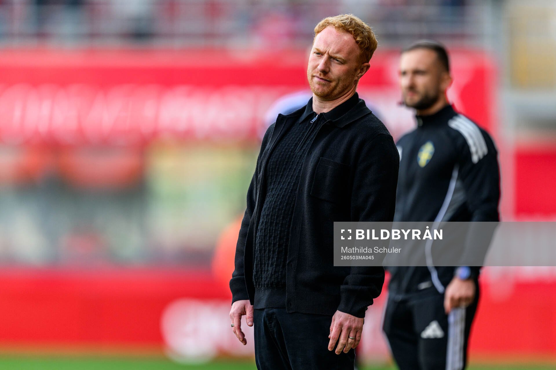 Helsingborgs manager Stevie Grieve