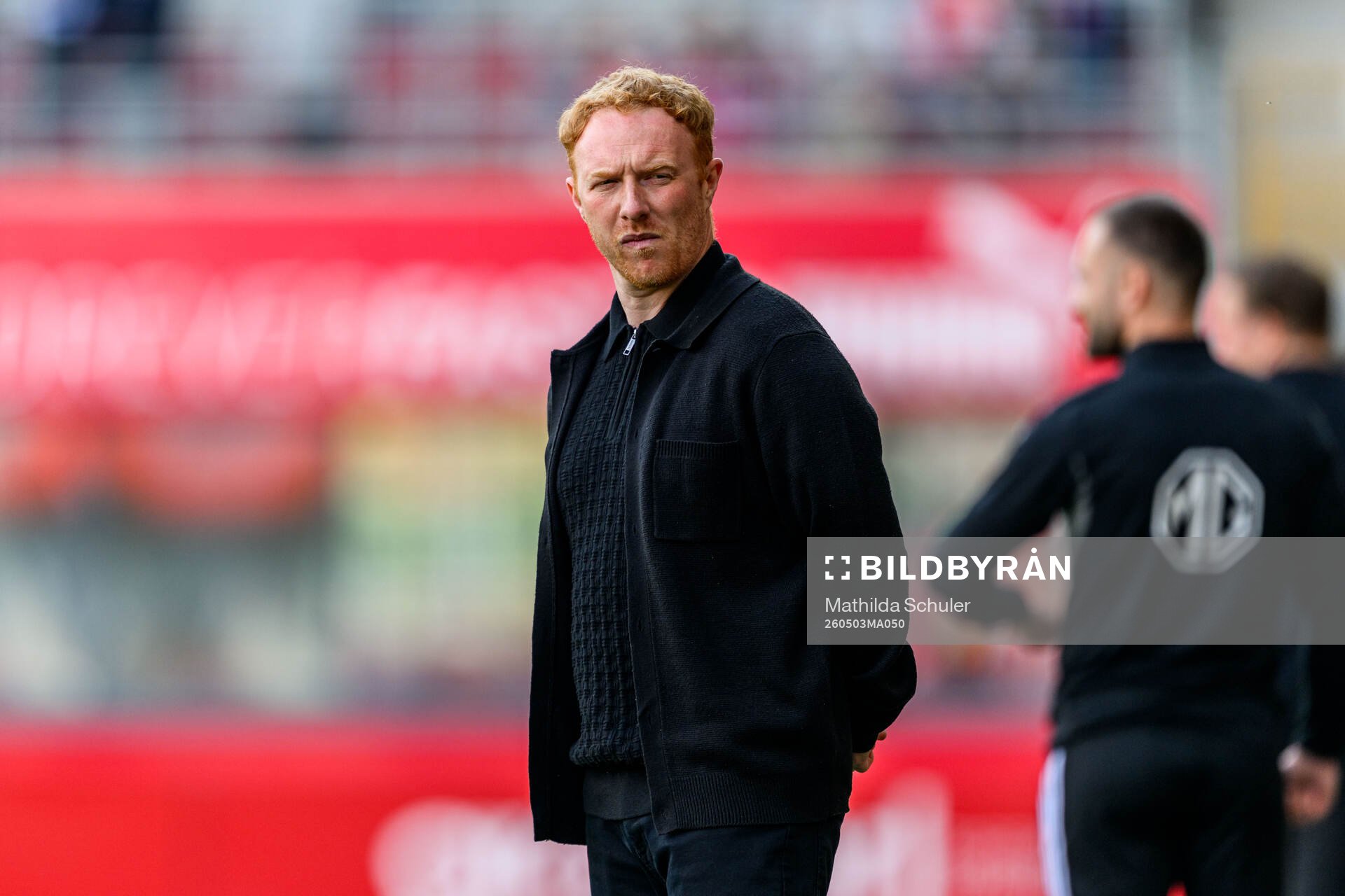 Helsingborgs manager Stevie Grieve