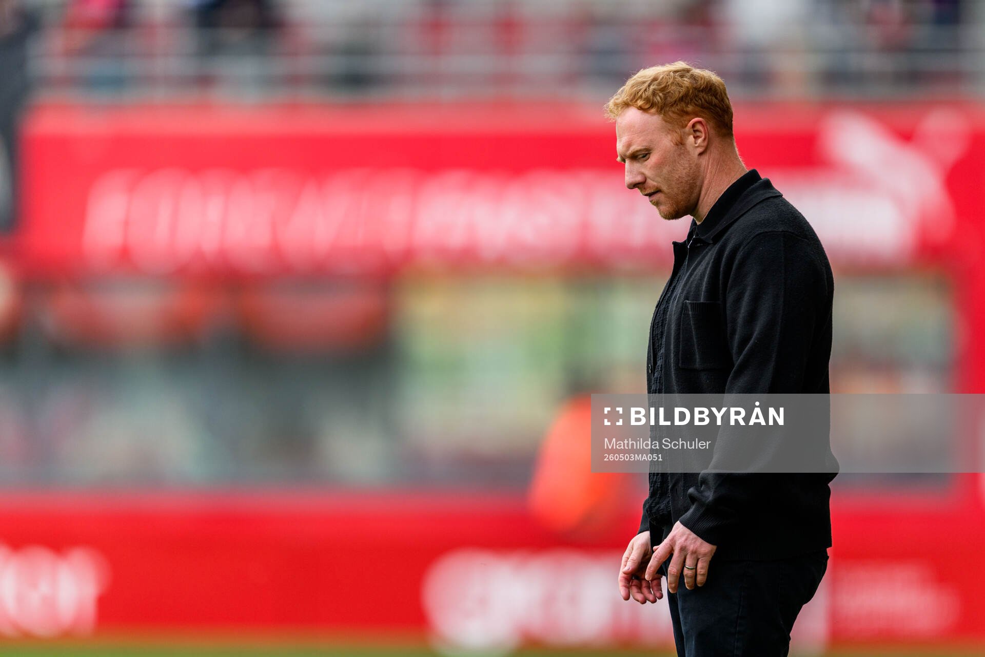 Helsingborgs manager Stevie Grieve