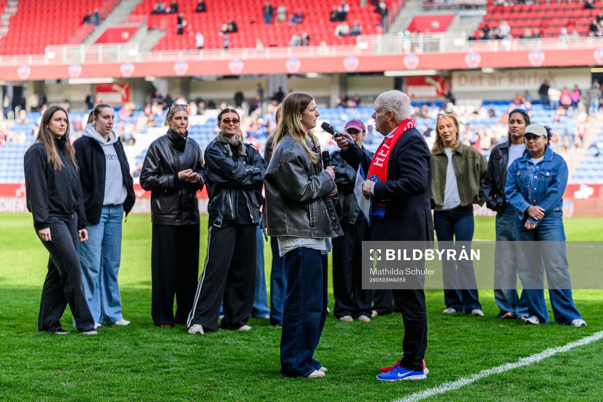 OV Helsingborgs damlag hyllas för avancemang till