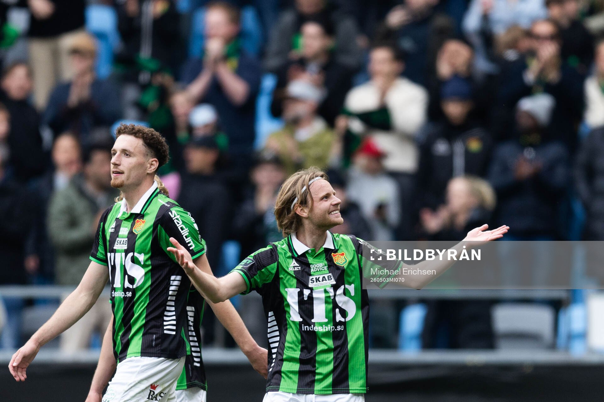 GAIS Oscar Pettersson jublar