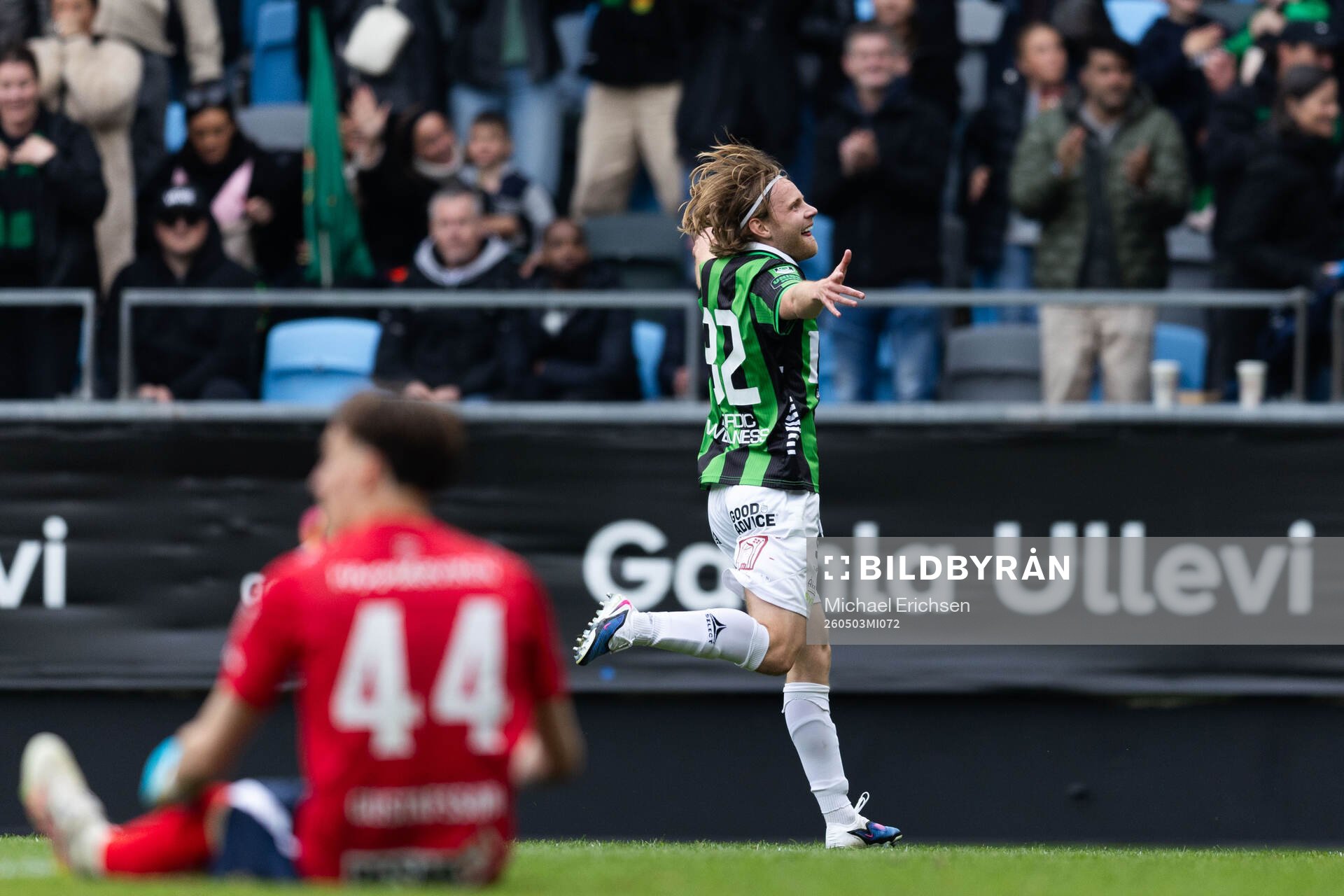 GAIS Oscar Pettersson jublar