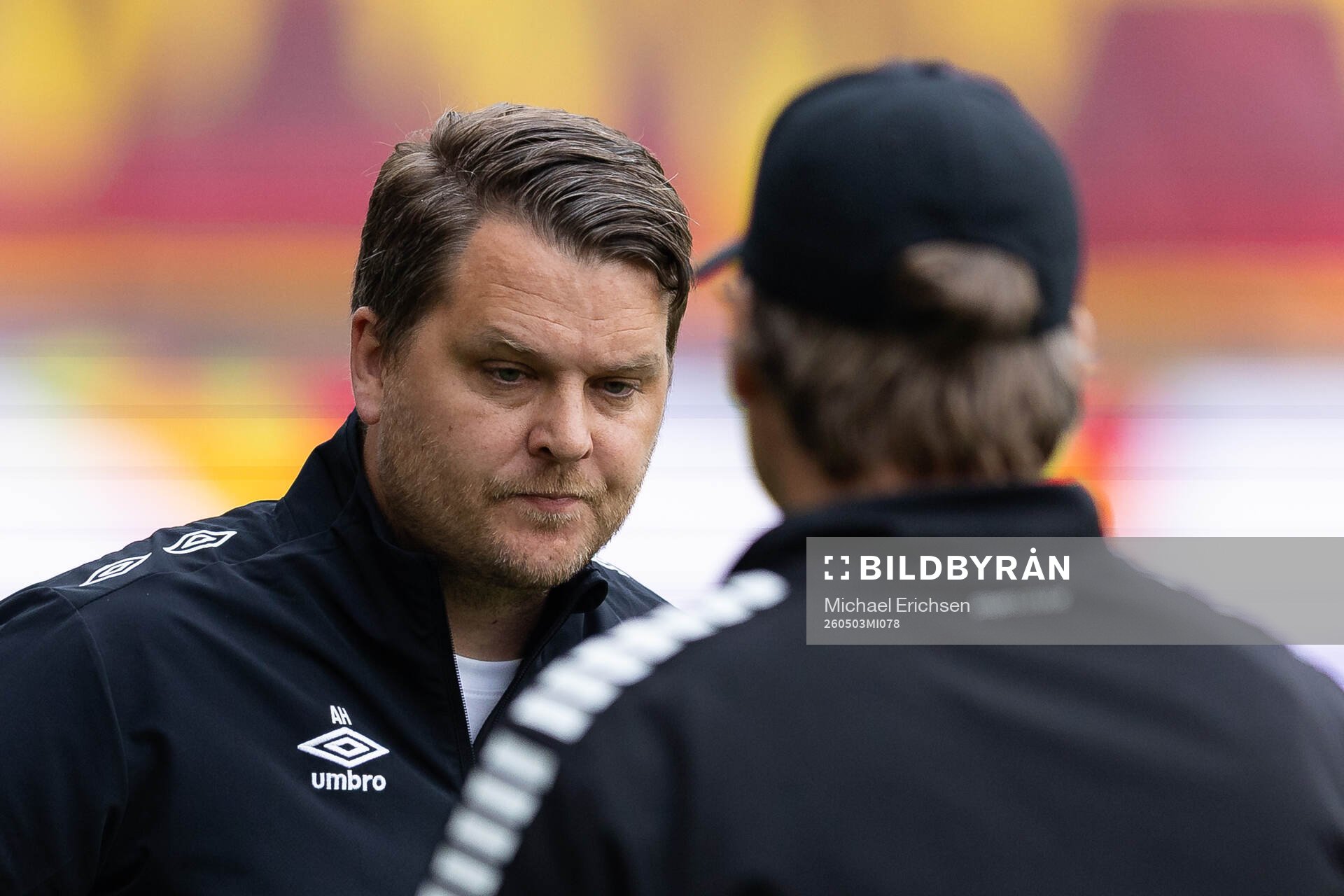 Örgrytes tränare Andreas Holmberg och GAIS tränare