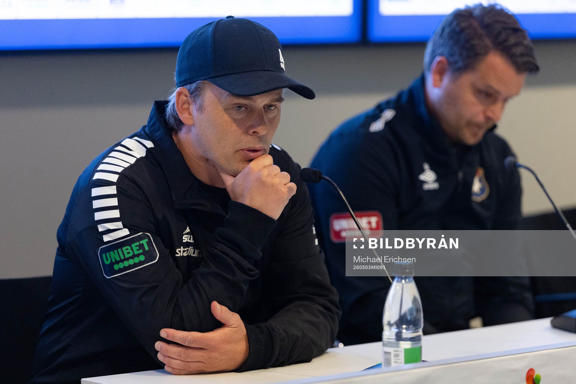 GAIS tränare Fredrik Holmberg och Örgrytes tränare