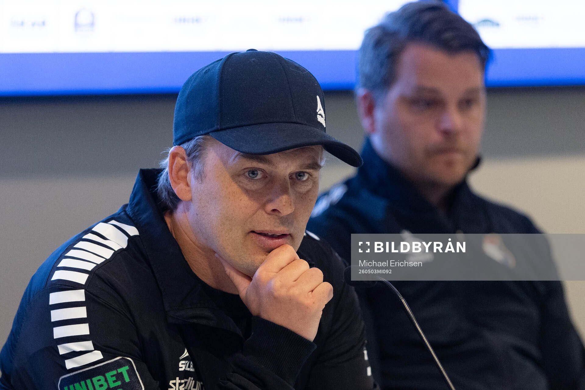 GAIS tränare Fredrik Holmberg och Örgrytes tränare
