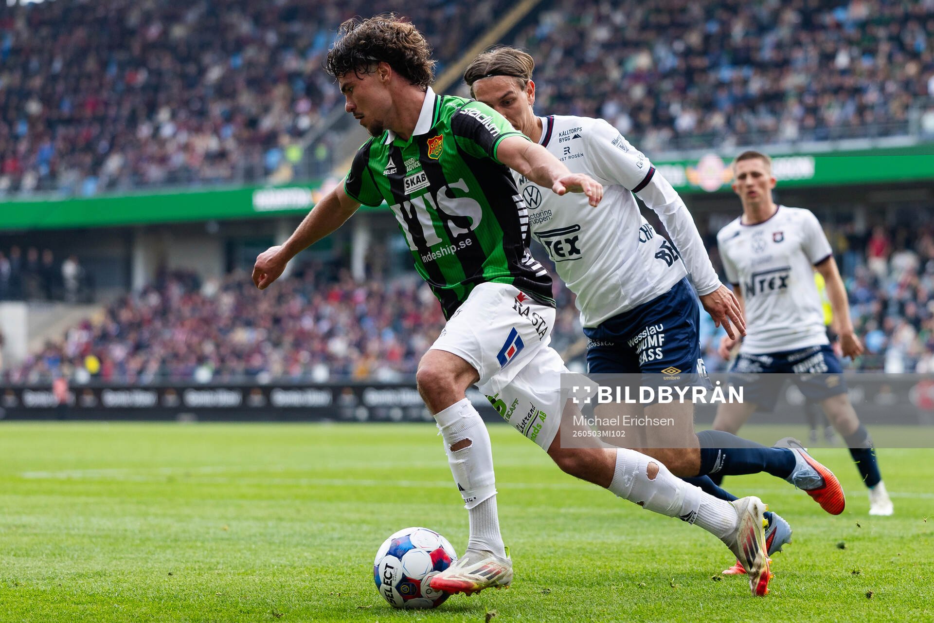 GAIS William Milovanovic och Örgrytes Noah Christoffersson