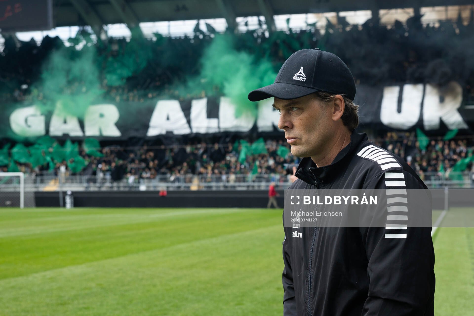 GAIS tränare Fredrik Holmberg