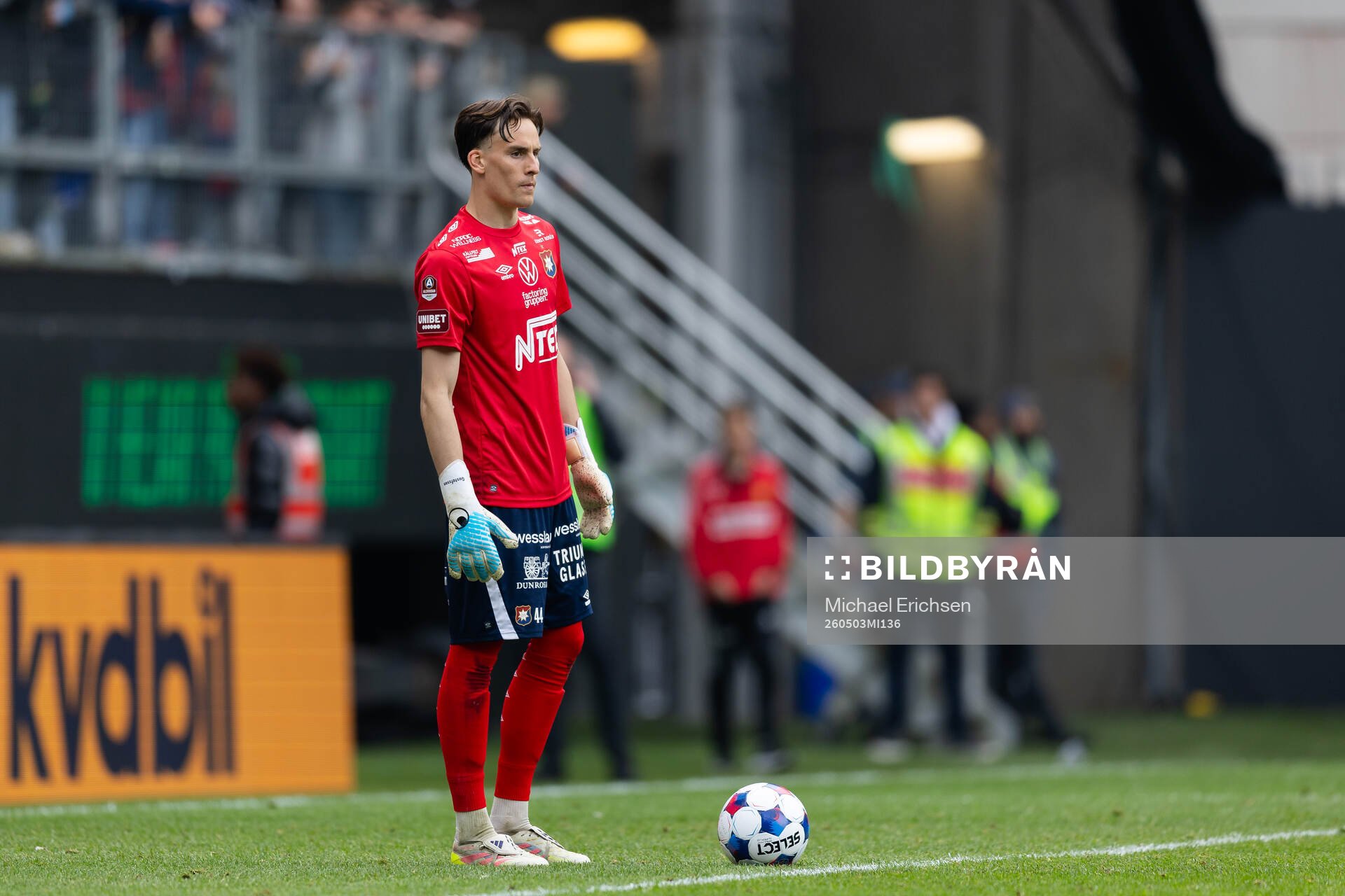 Örgrytes målvakt Hampus Gustafsson