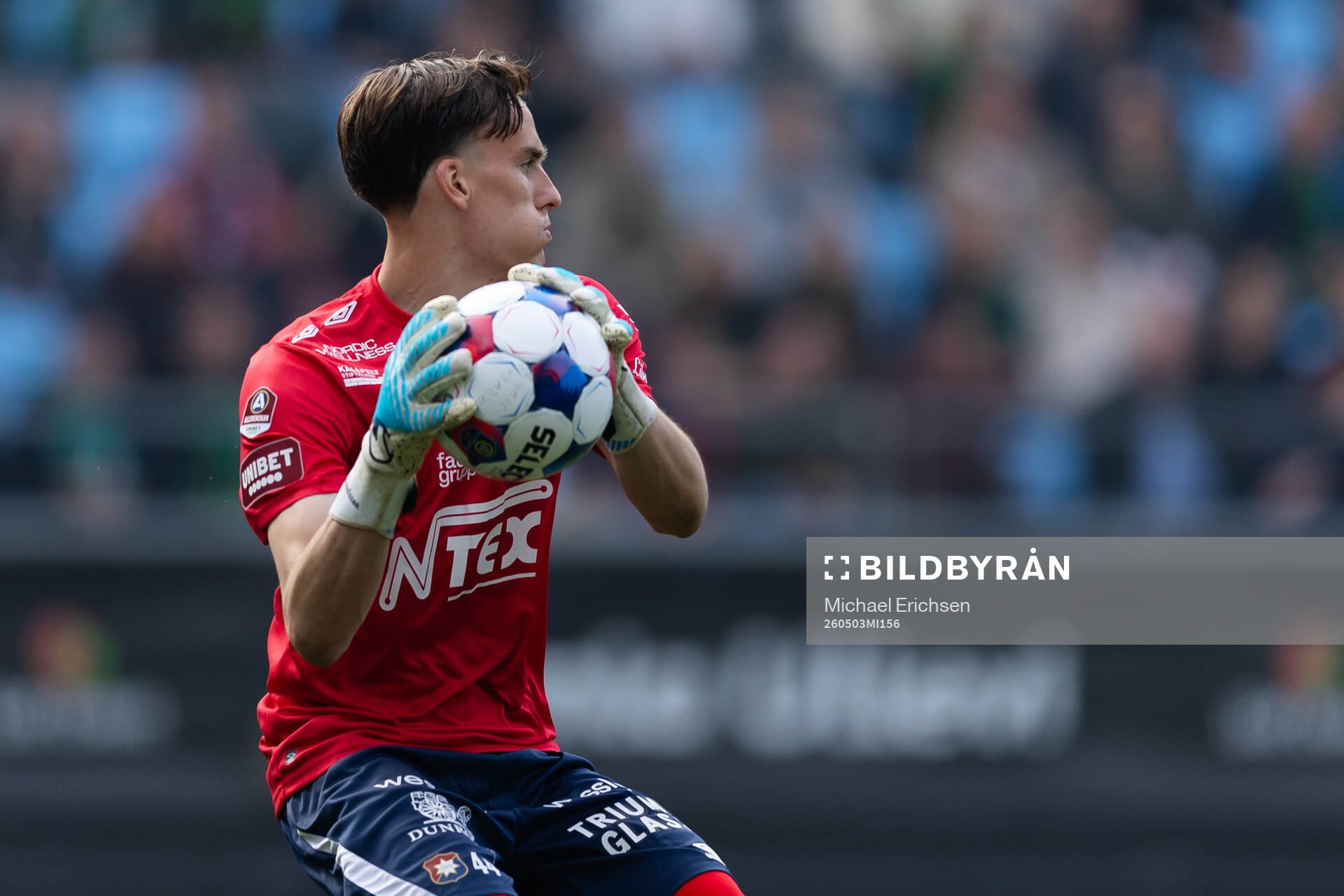 Örgrytes målvakt Hampus Gustafsson