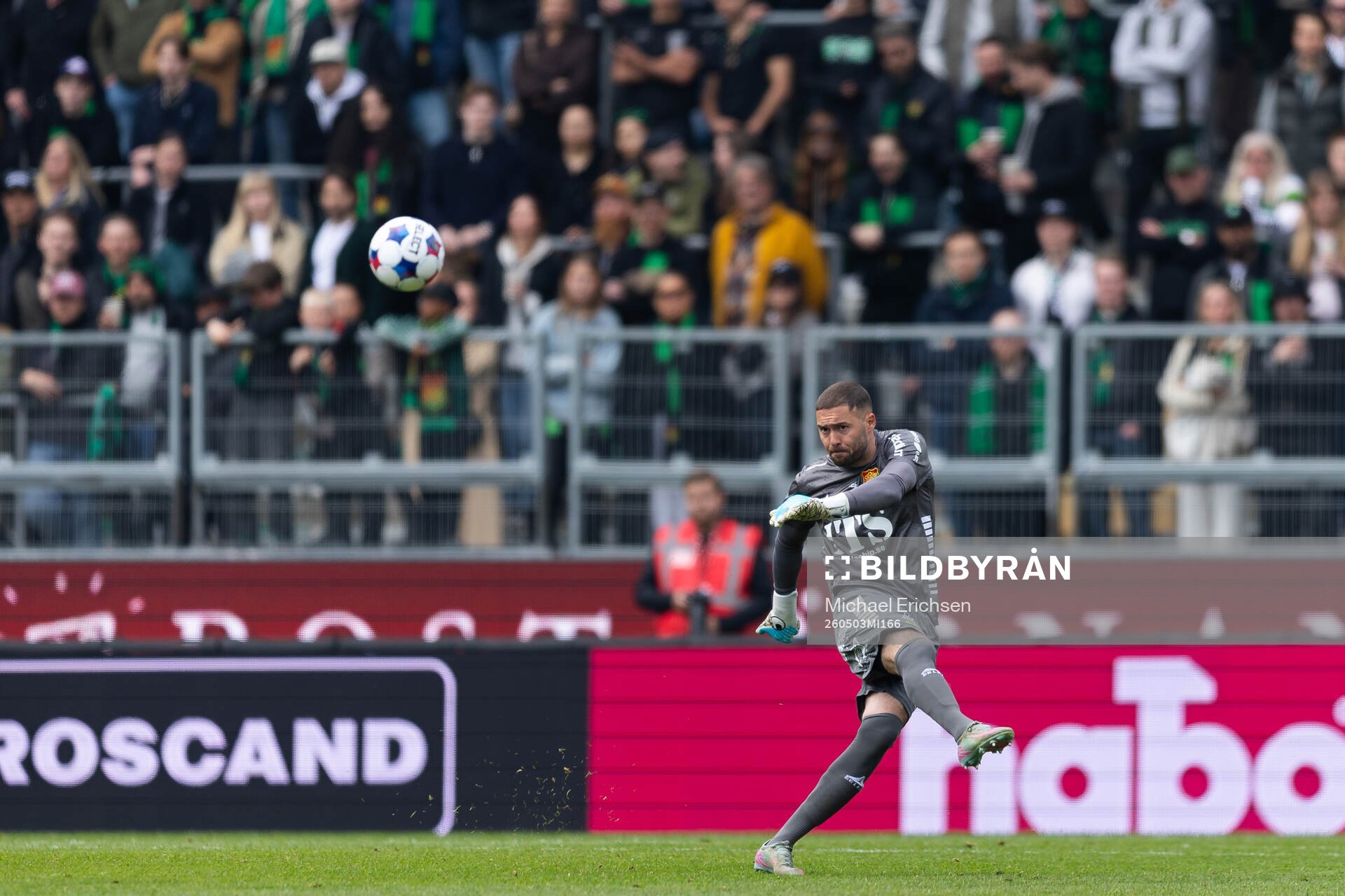 GAIS målvakt Mergim Krasniqi