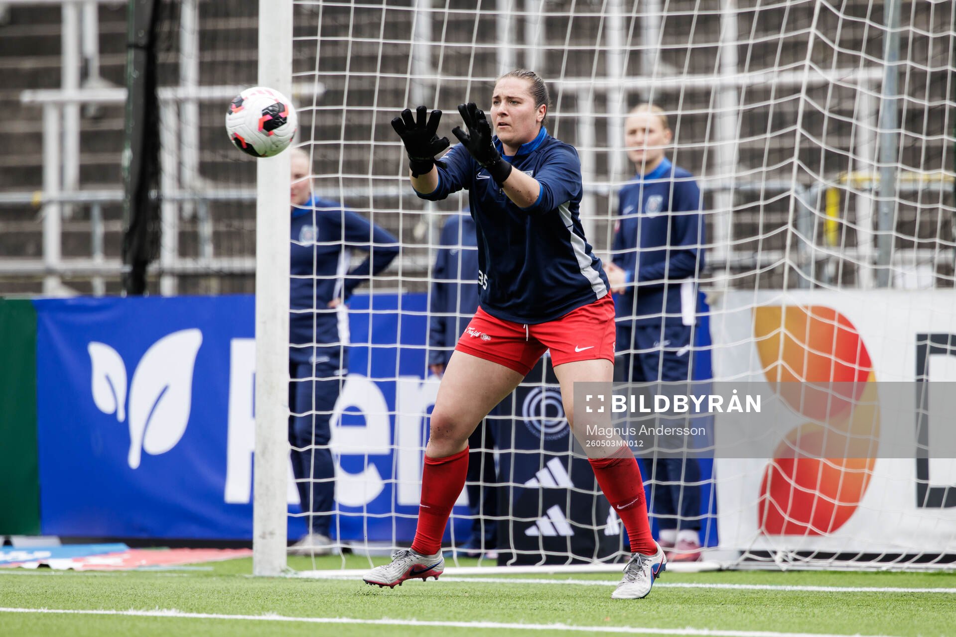 Eskilstuna United DFFs målvakt Monica Elisabeth Wilhelm