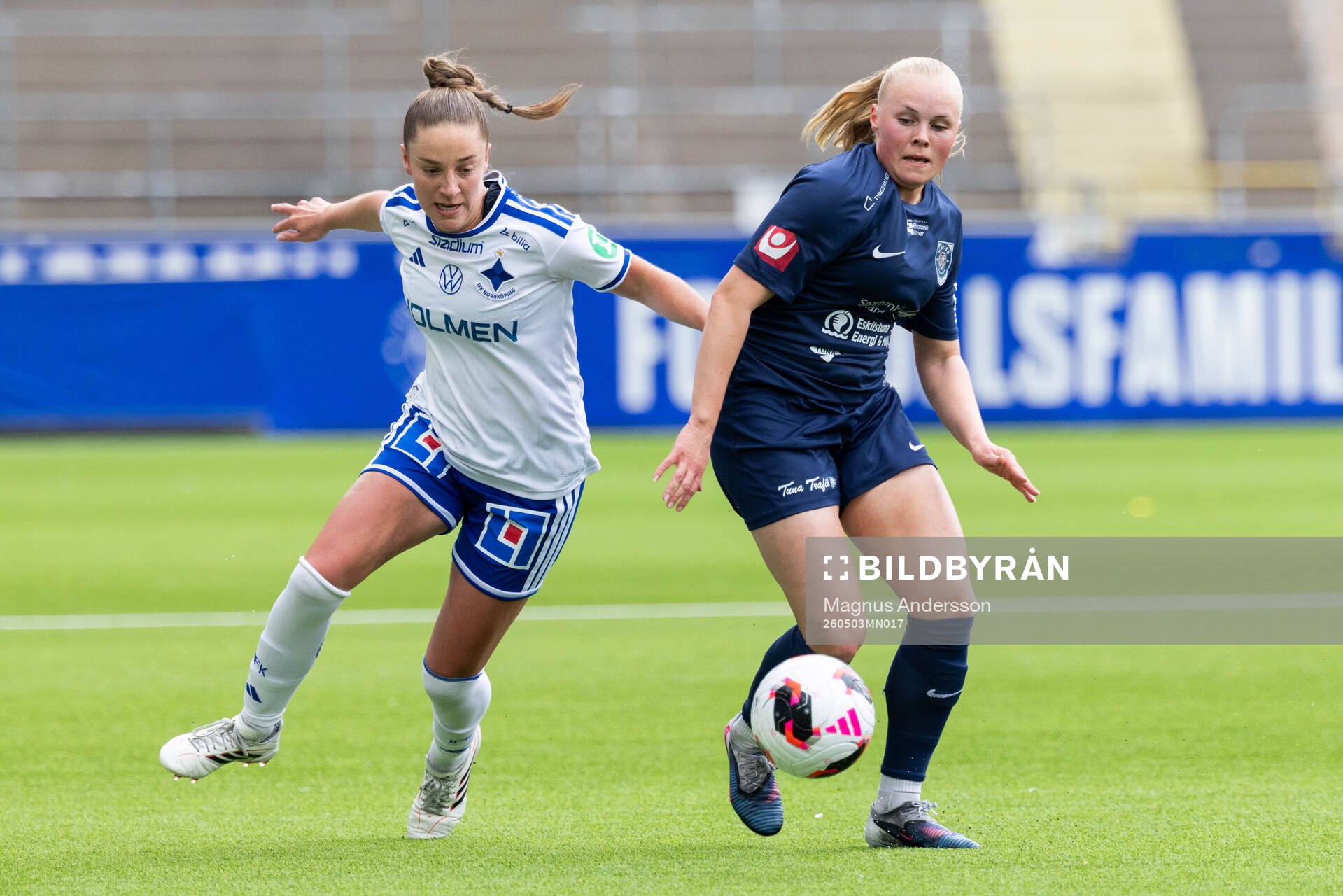 IFK Norrköpings Deborah-Anne De la Harpe och Eskilstuna
