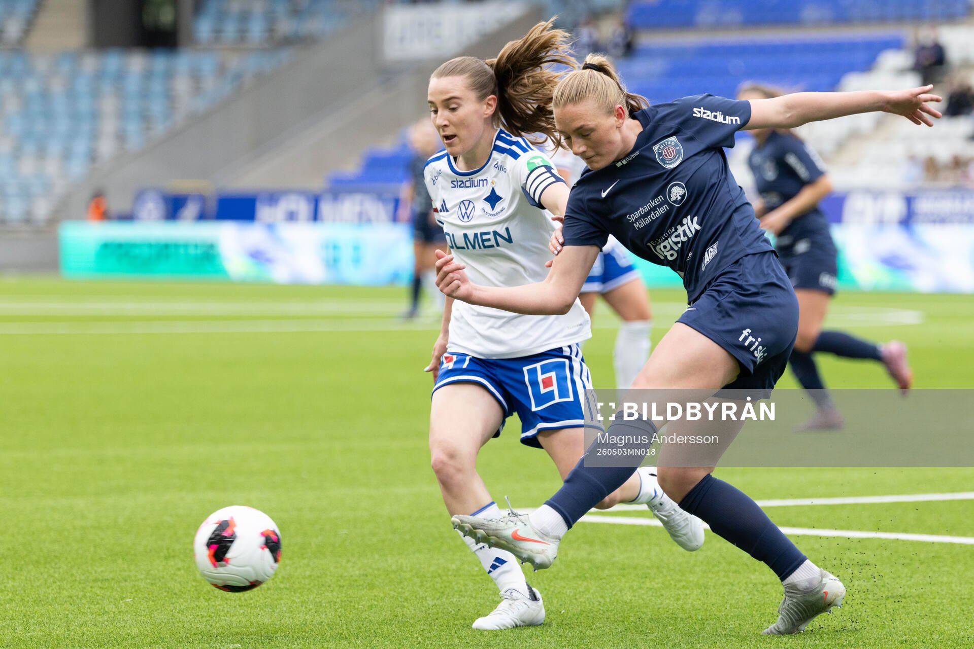 IFK Norrköpings Carrie Jones och Eskilstuna United DFFs
