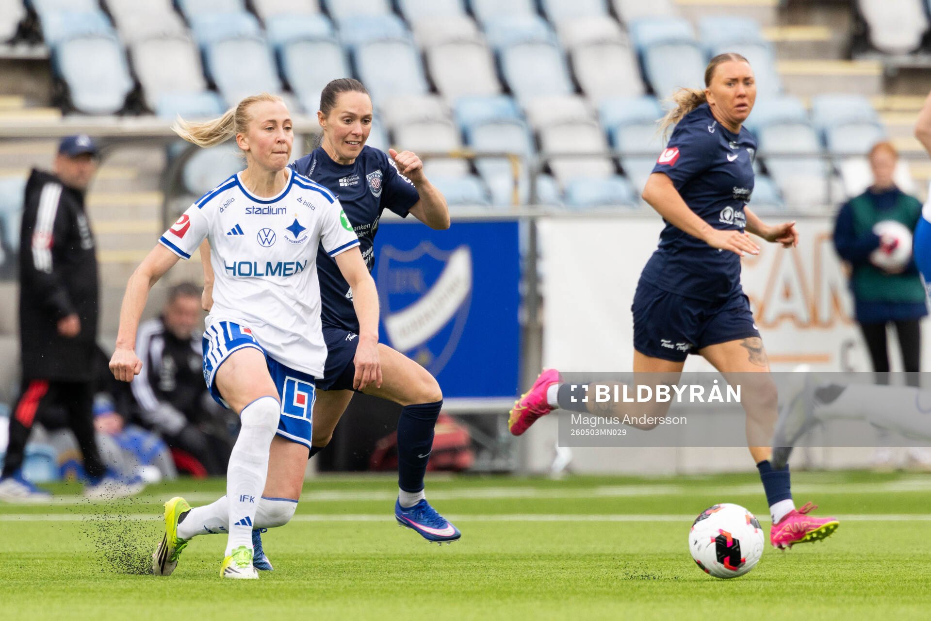 IFK Norrköpings Julia Karlernäs och Eskilstuna United