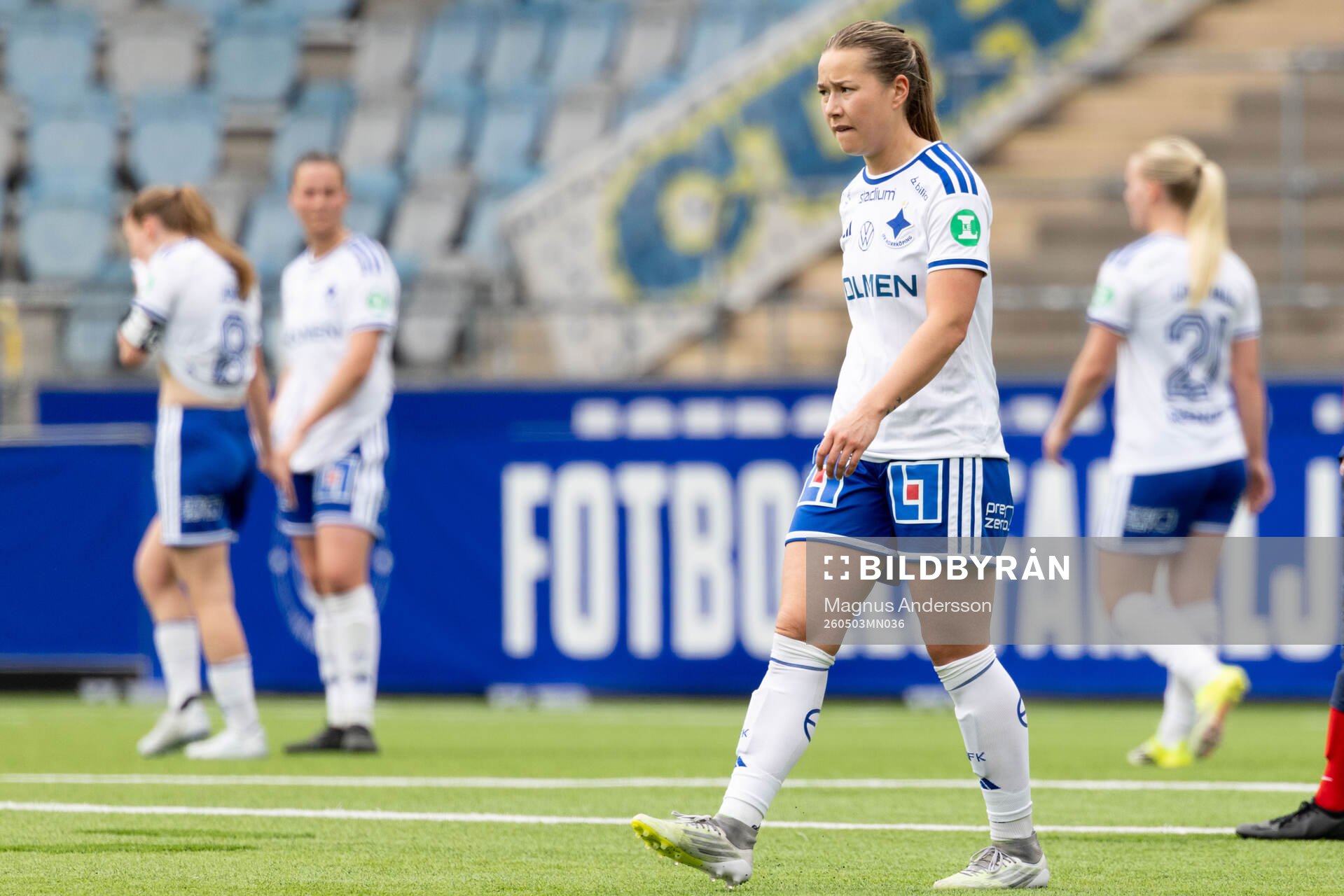 IFK Norrköpings Emma Engström deppar