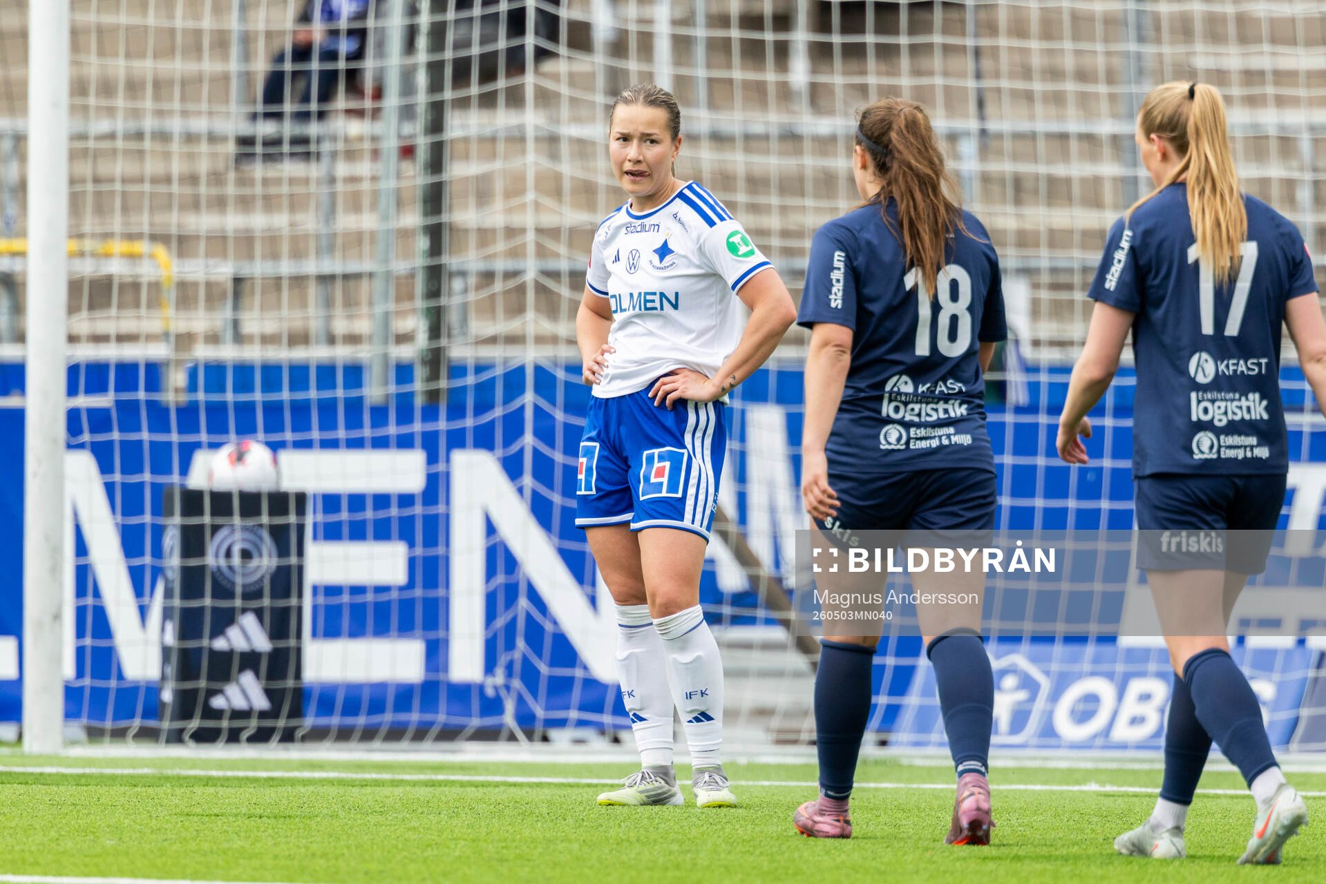 IFK Norrköpings Emma Engström deppar