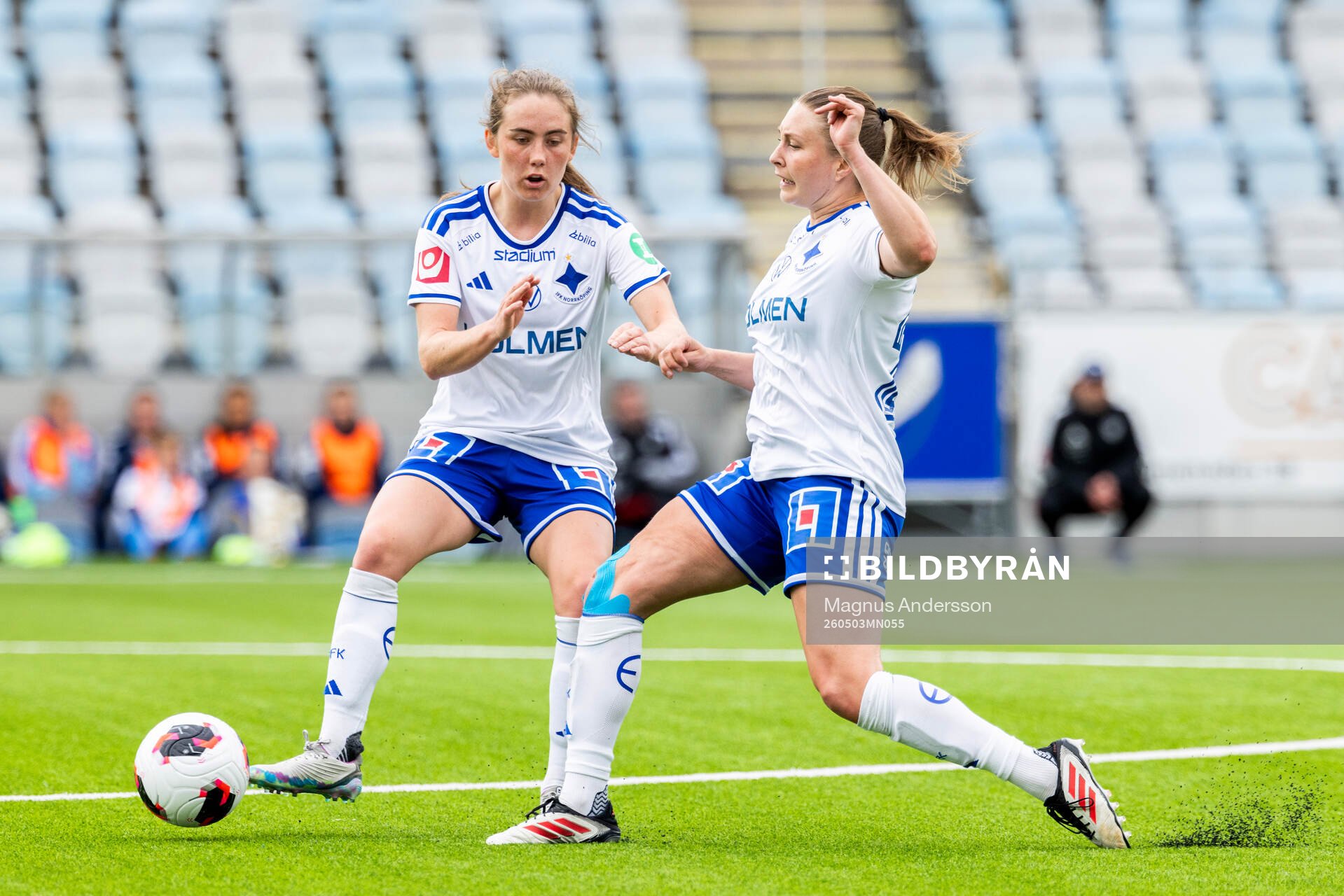 IFK Norrköpings Matilda Kristell Fanny Andersson