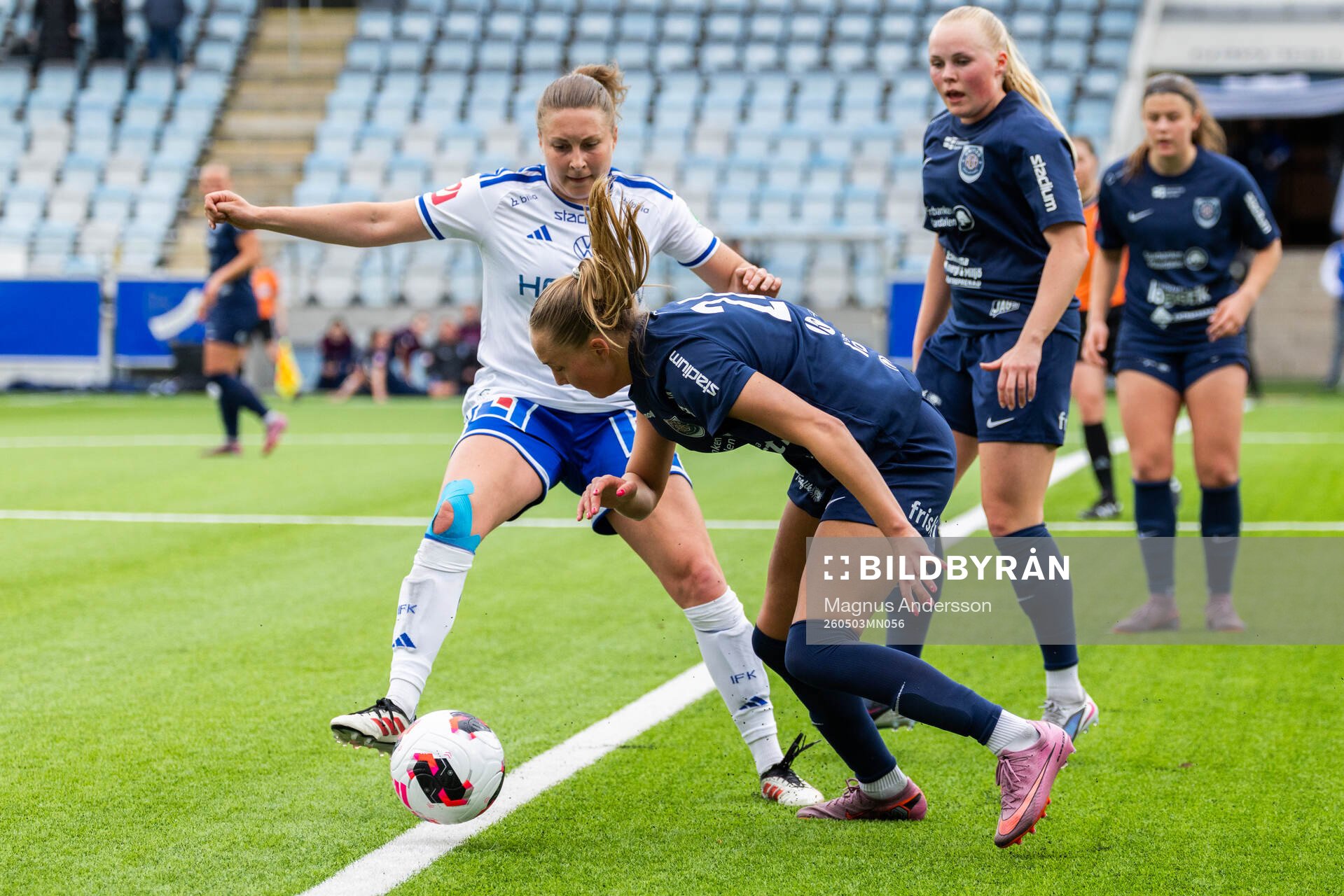 IFK Norrköpings Fanny Andersson och Eskilstuna United DFFs