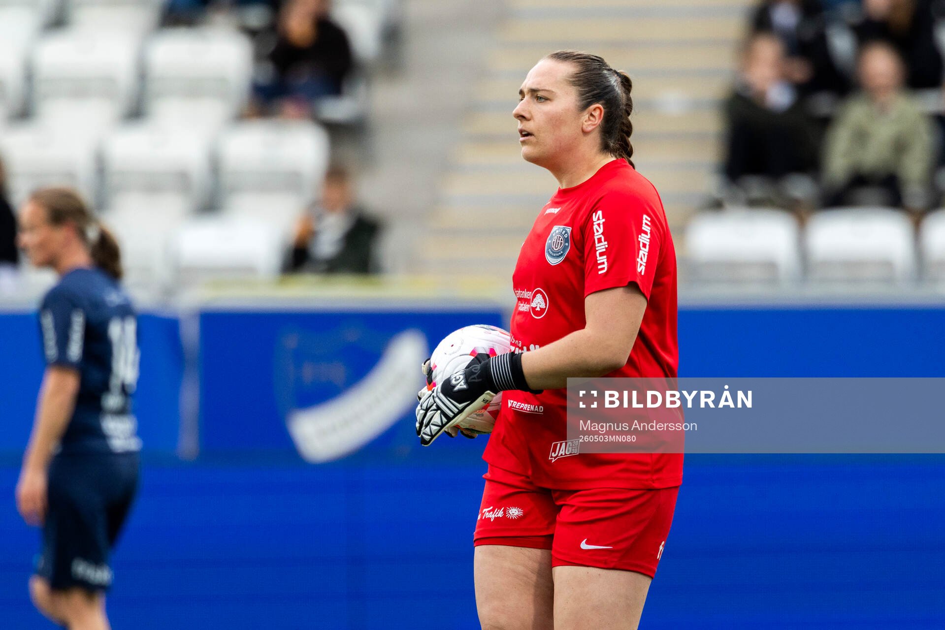 Eskilstuna United DFFs målvakt Monica Elisabeth Wilhelm