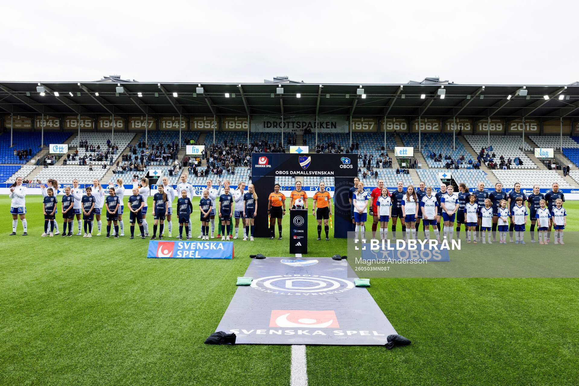 IFK Norrköpings spelare och Eskilstuna United DFFs spelare