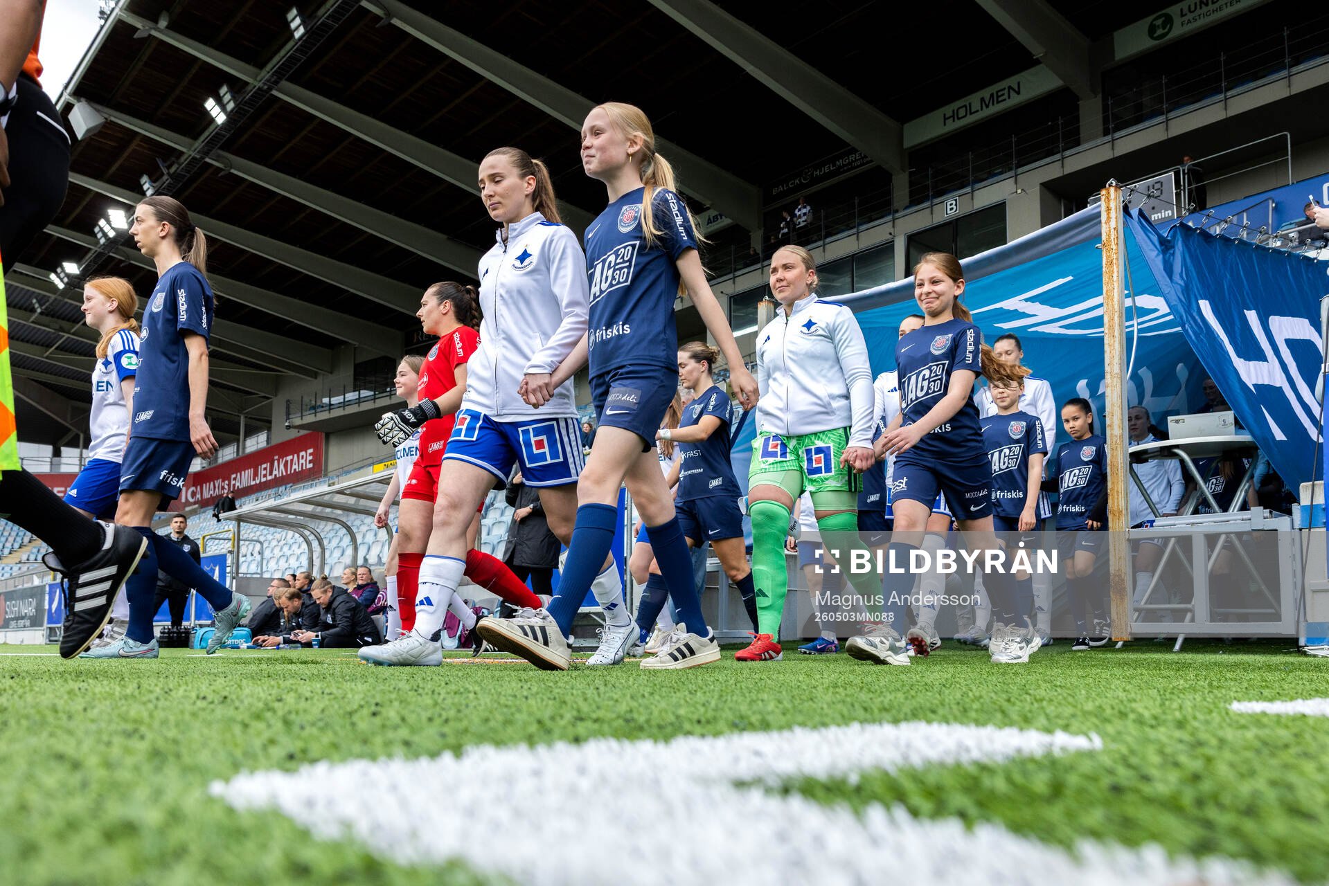 IFK Norrköpings Carrie Jones och Sofia Hjern