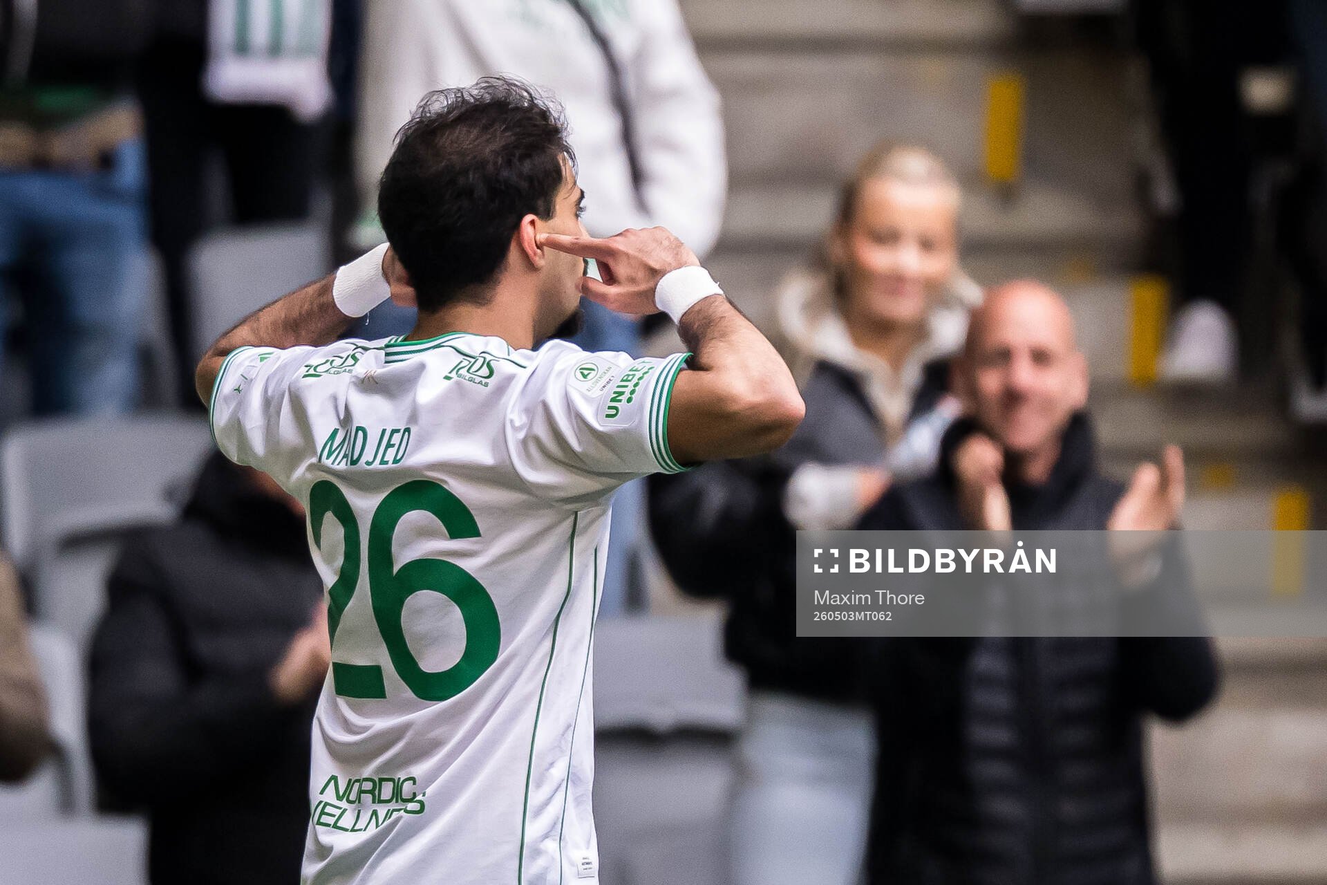 Hammarbys Montader Madjed jublar