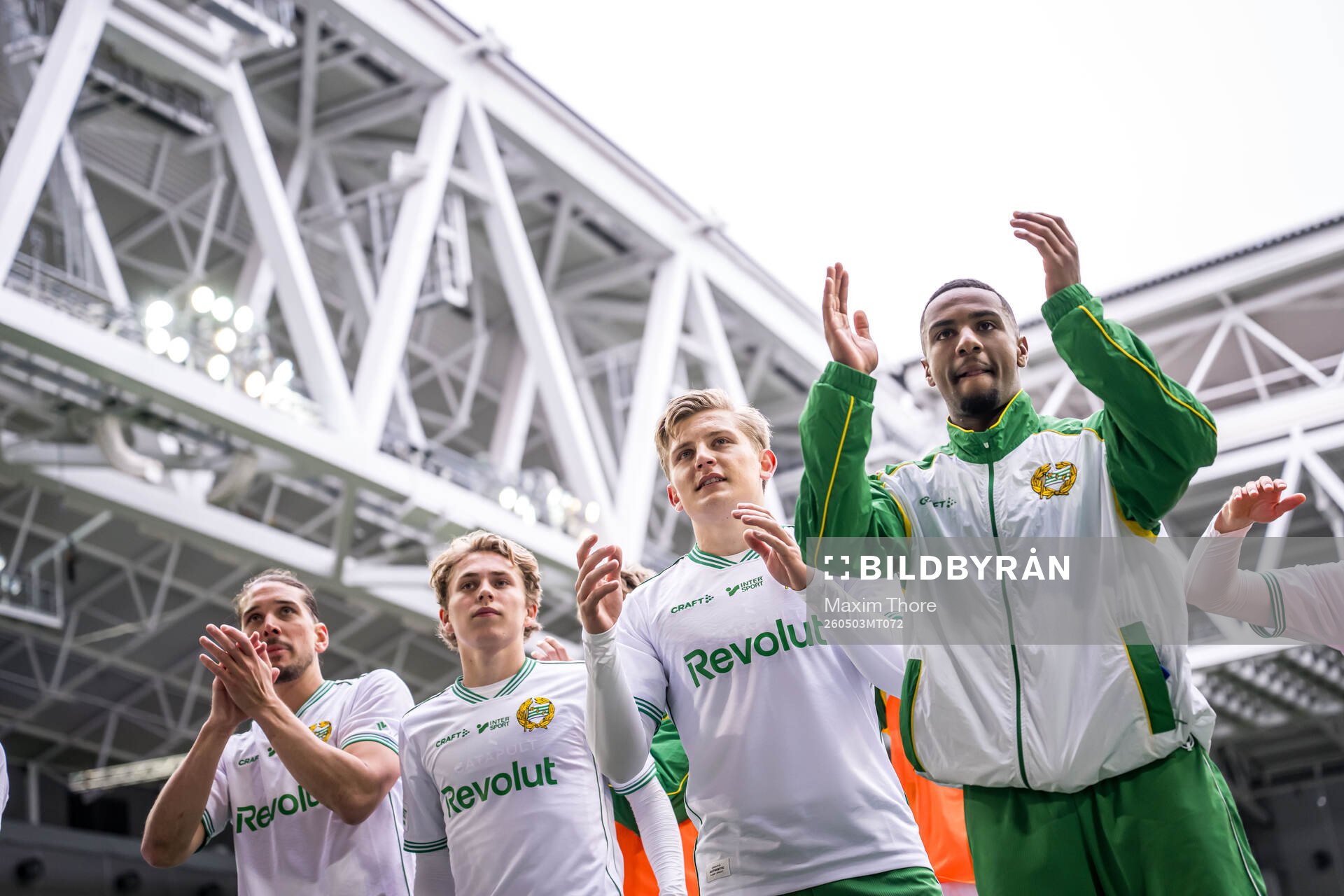 Hammarbys Nikola Vasic, Wilson Lindberg Uhrström, Dennis