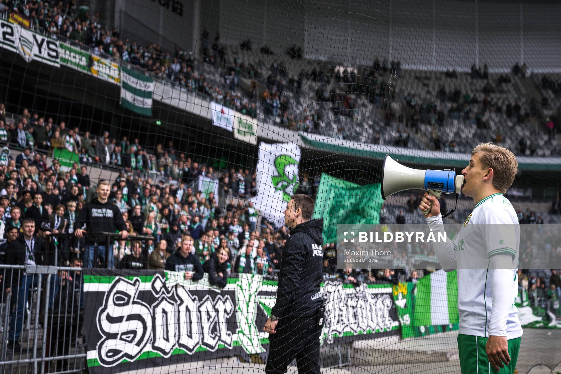 Hammarbys Dennis Collander jublar