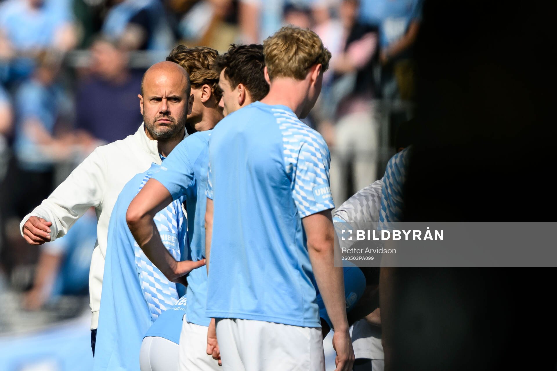 Malmö FFs huvudtränare Miguel Angel Ramirez deppar