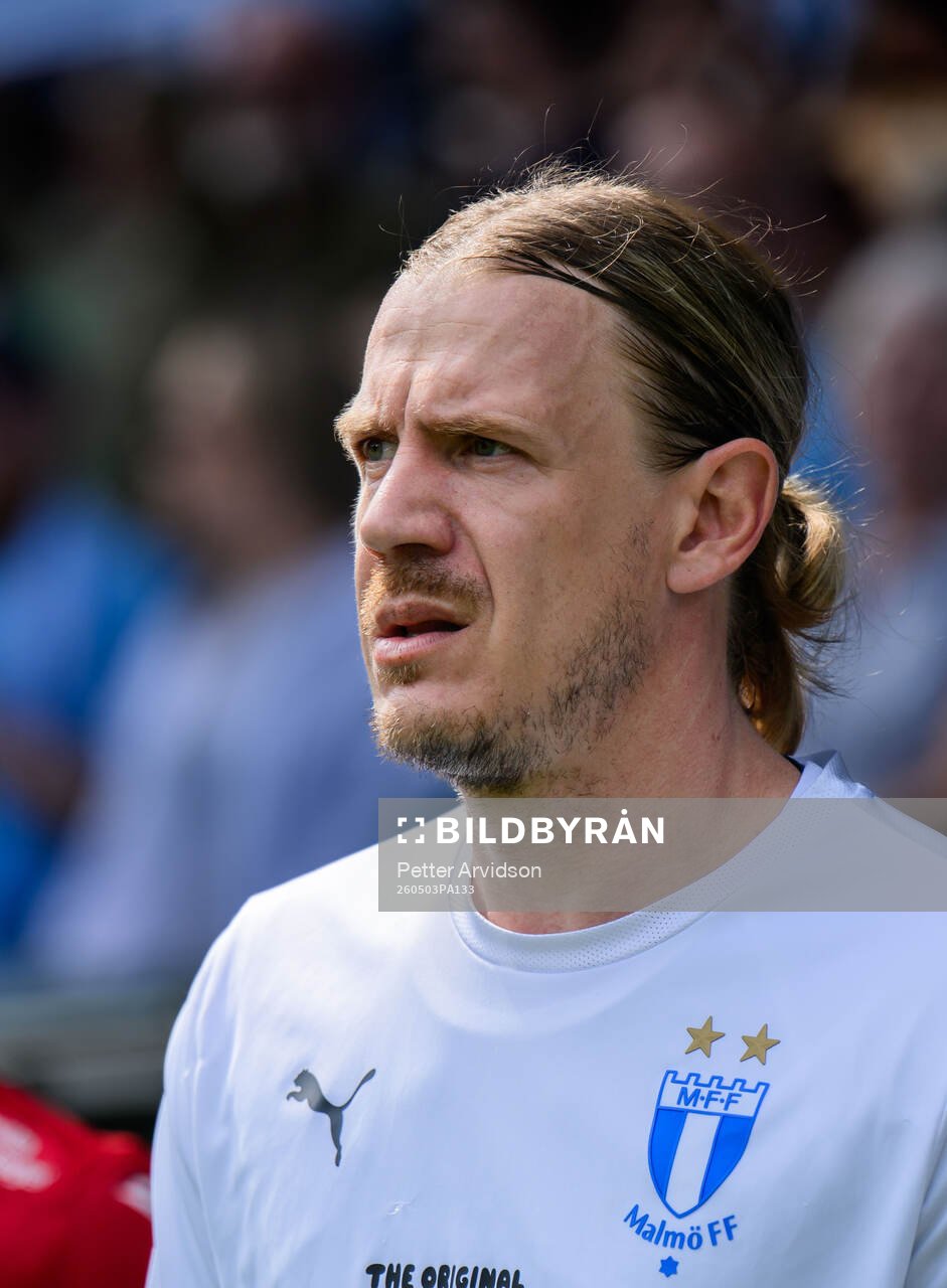 Malmö FFs målvakt Johan Dahlin