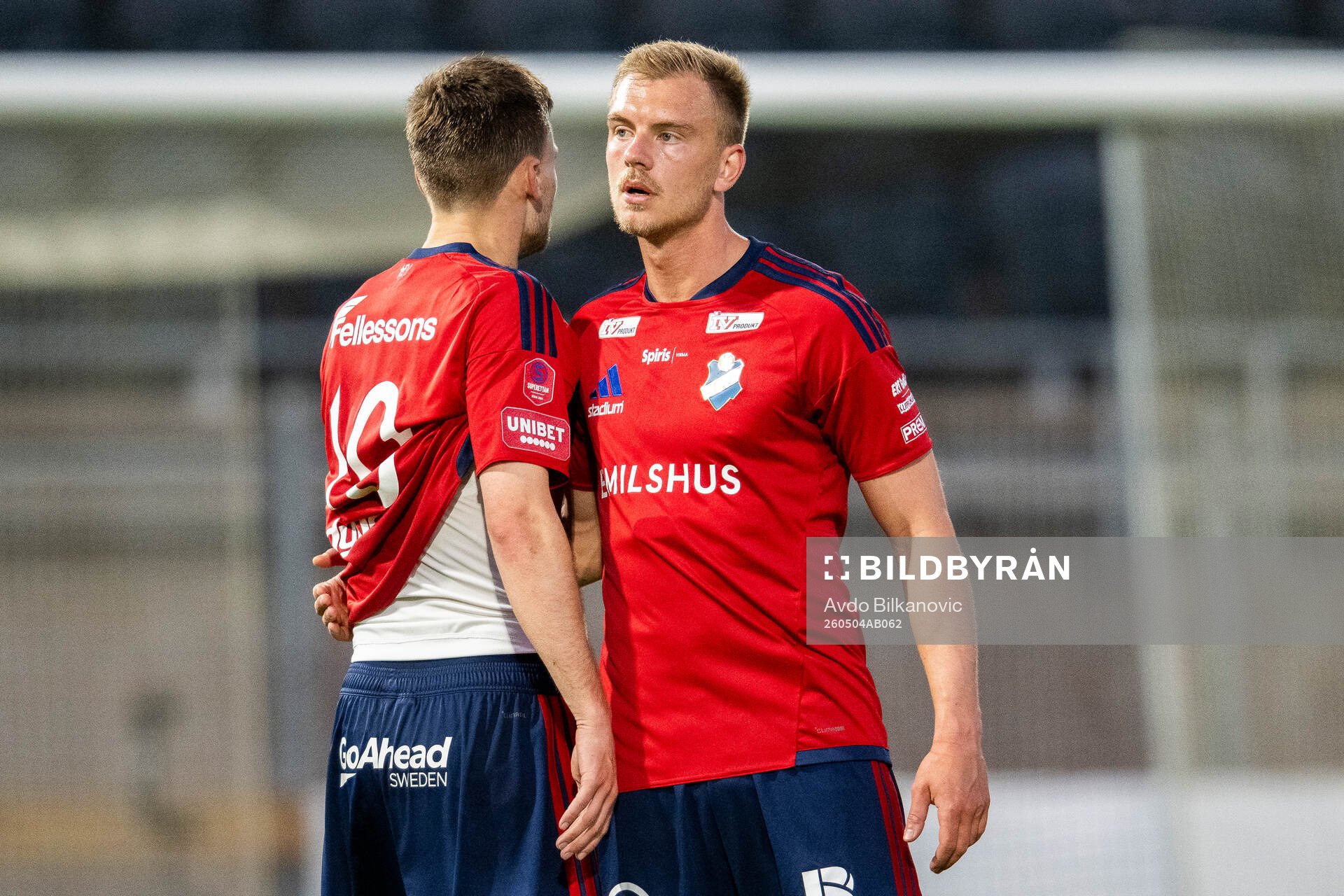 Östers Matias Tamminen och Dennis Olsson
