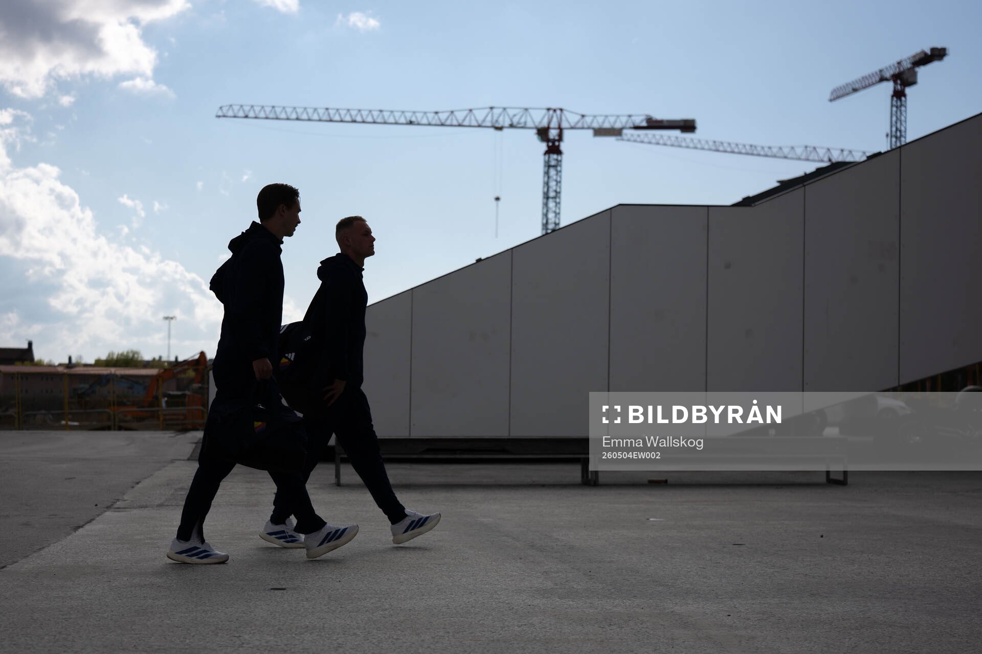 Djurgårdens Miro Tenho och Kristian Lien