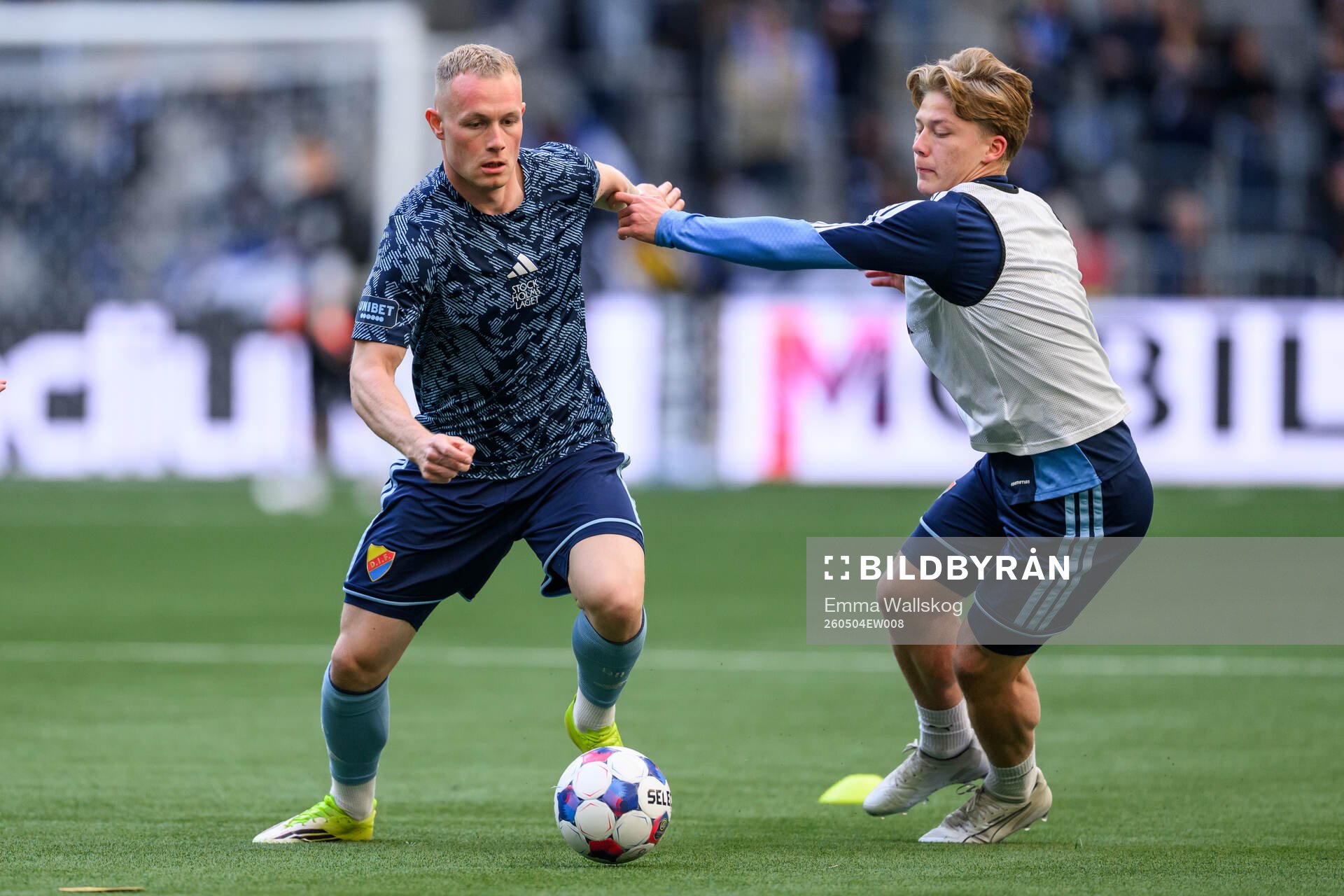 Djurgårdens Kristian Lien och Matias Siltanen