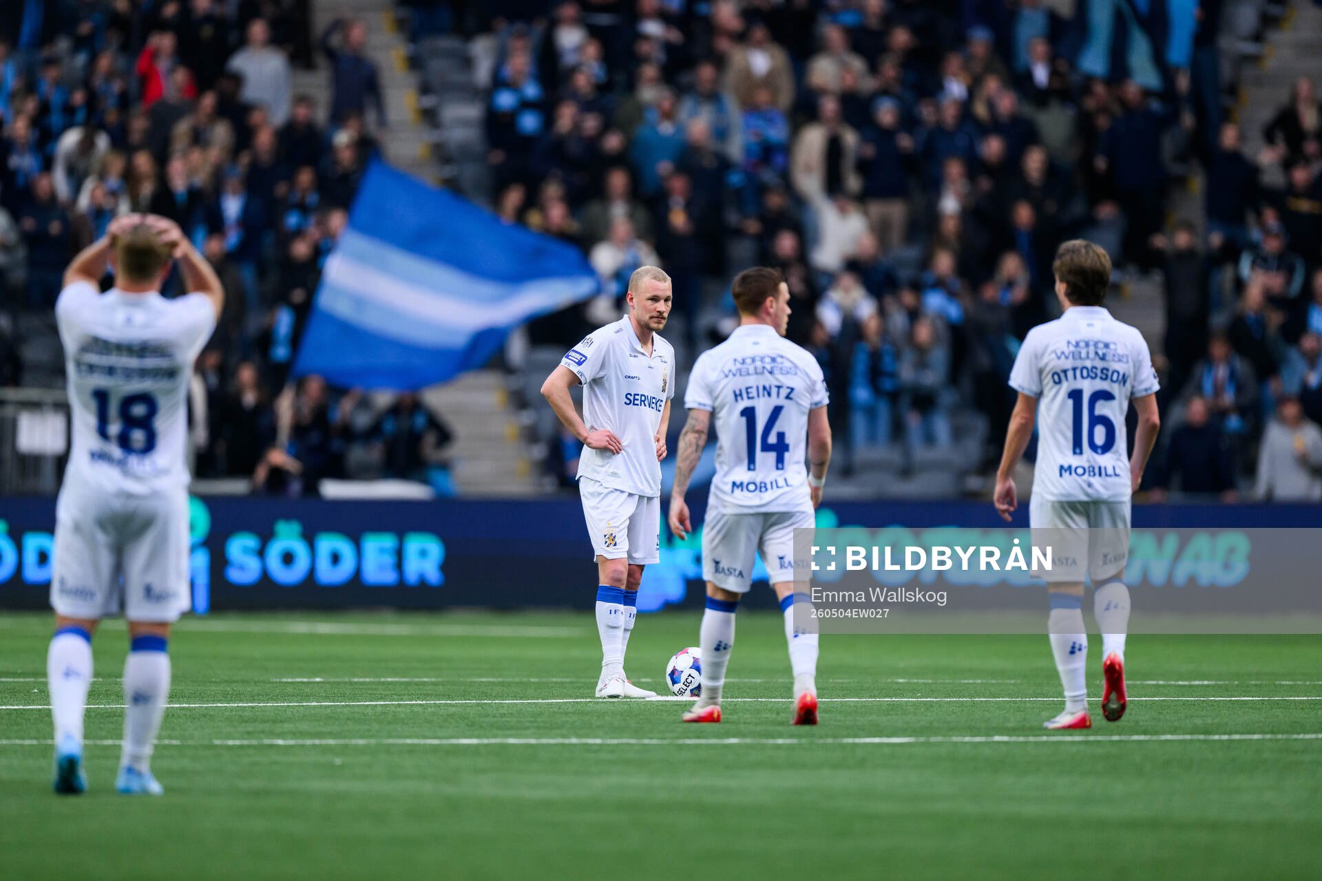 IFK Göteborgs Adam Bergmark Wiberg deppar