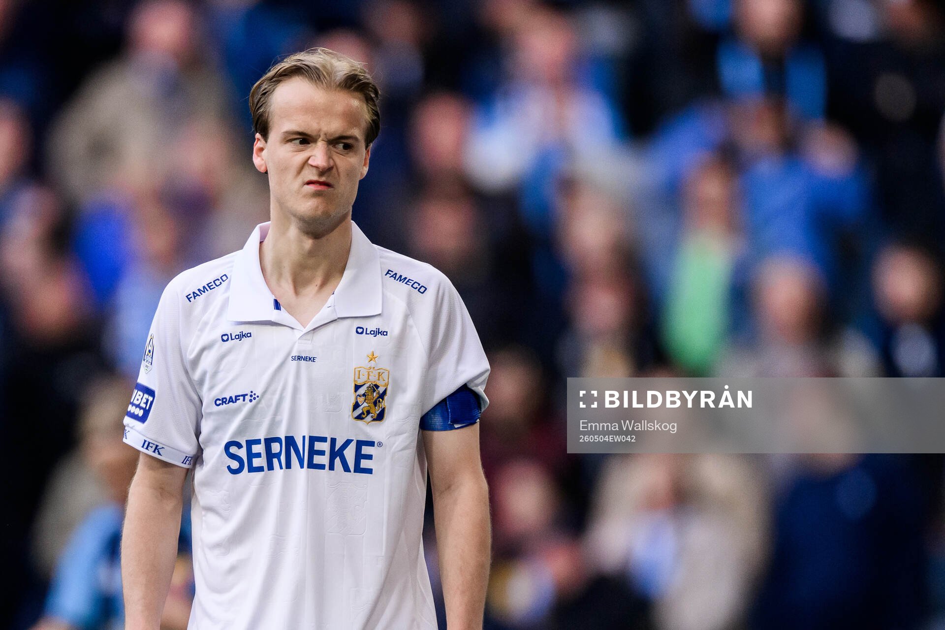 IFK Göteborgs August Erlingmark deppar
