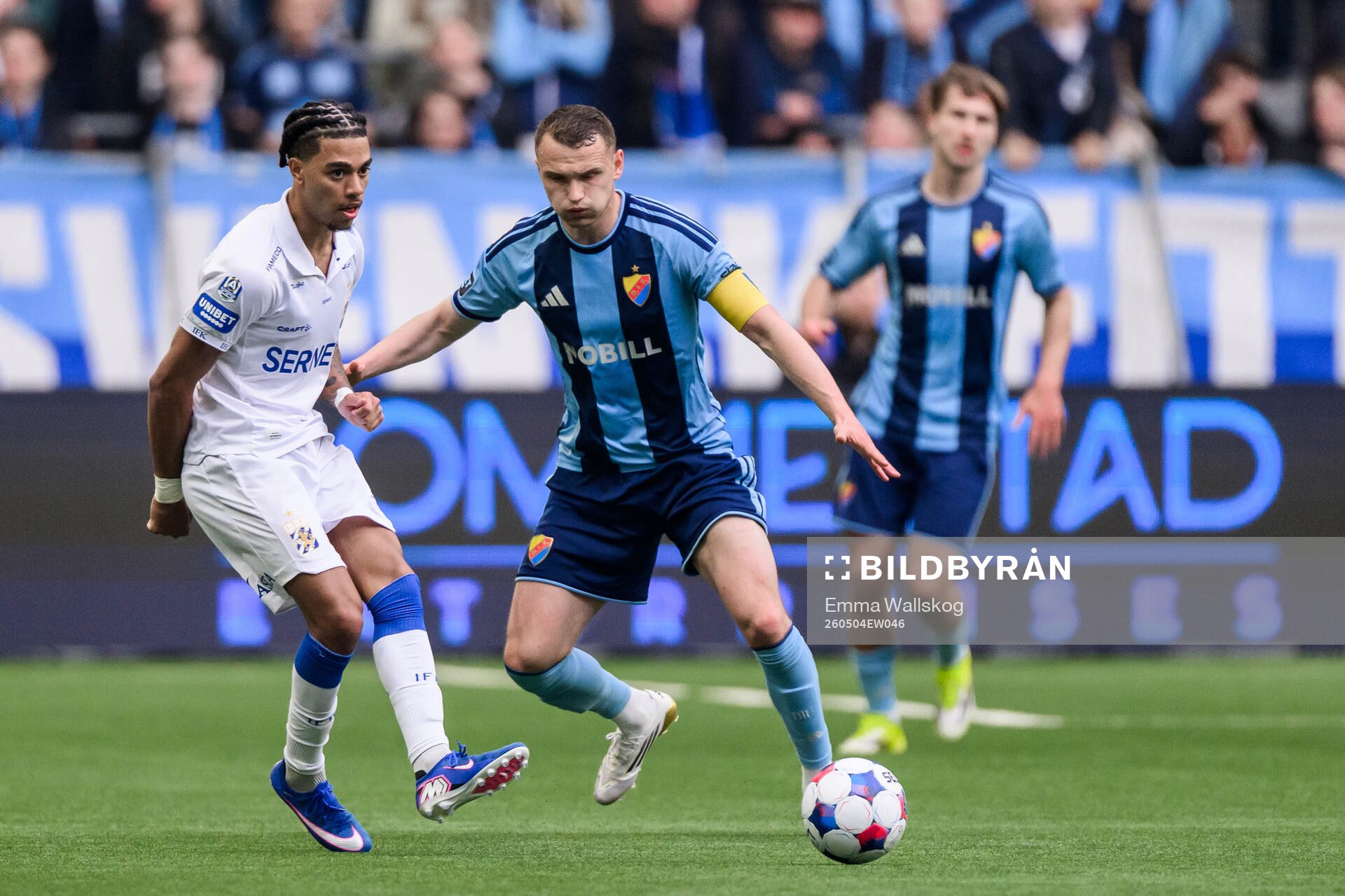IFK Göteborgs Sebastian Clemmensen och Djurgårdens Piotr