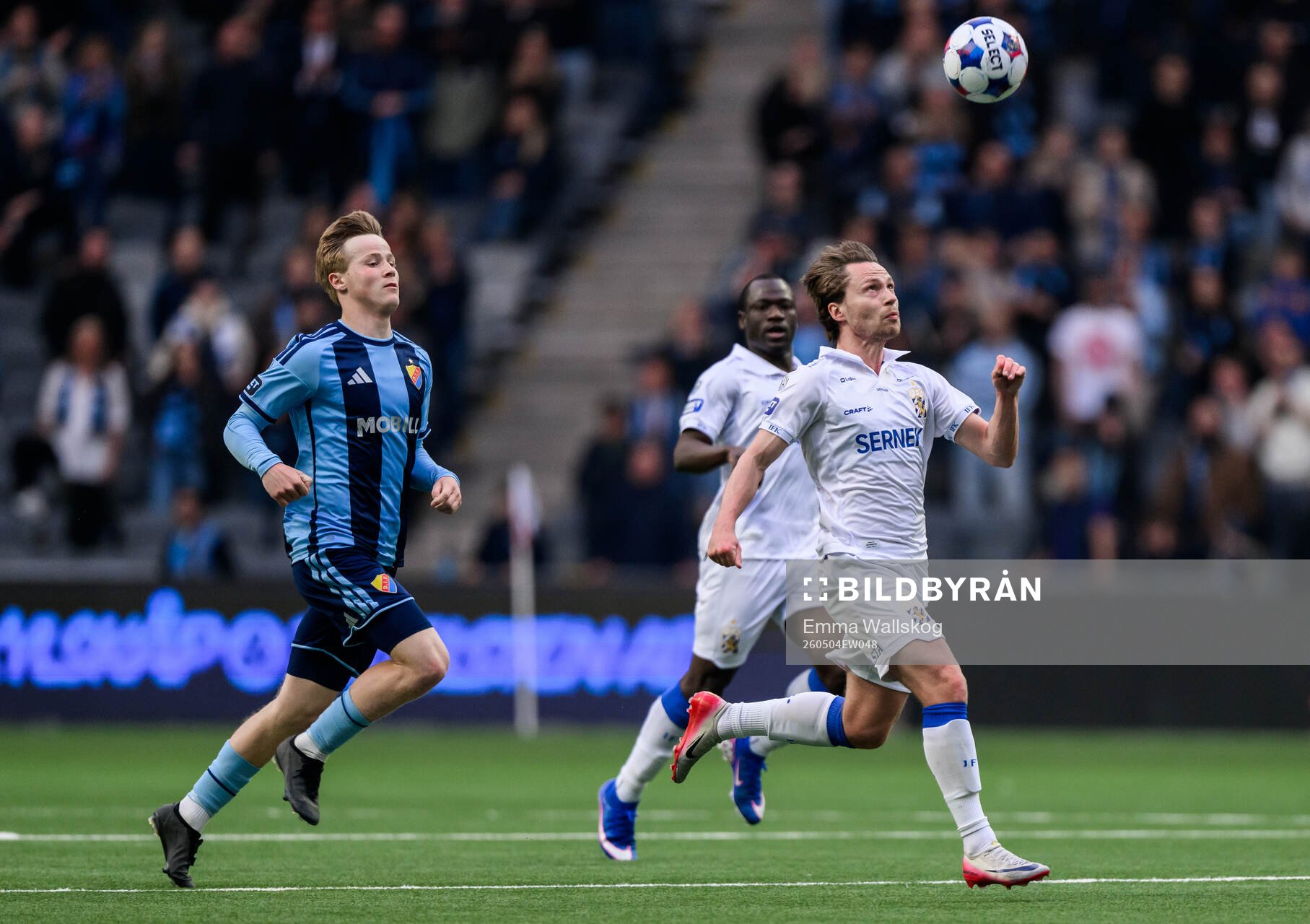 Djurgårdens Bo Hegland och IFK Göteborgs Filip Ottosson