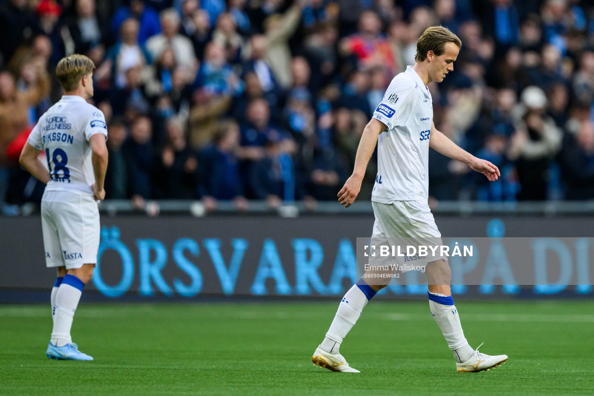 IFK Göteborgs August Erlingmark deppar