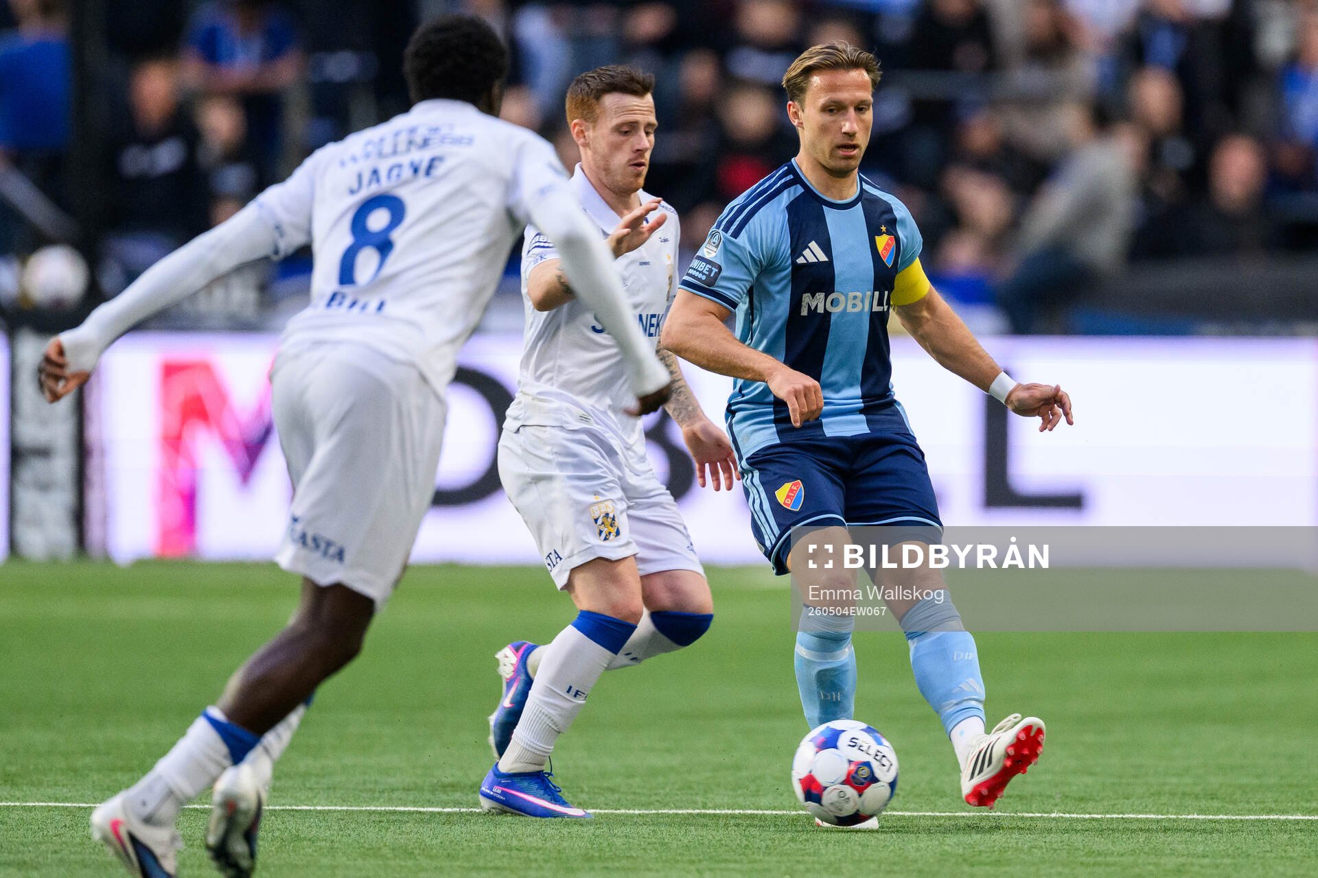 IFK Göteborgs Tobias Heintz och Djurgårdens Daniel