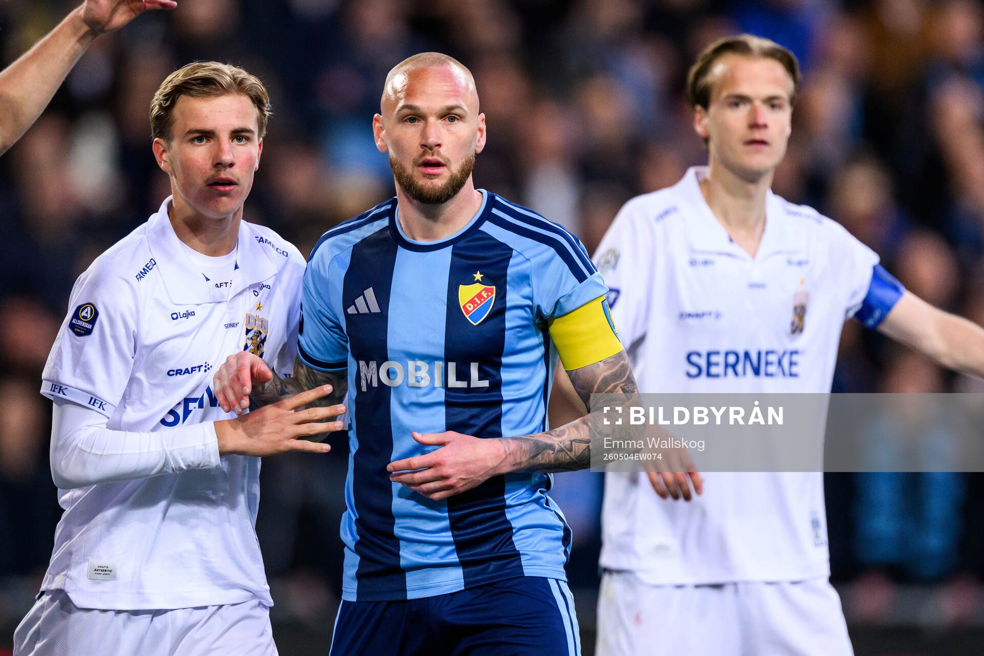 IFK Göteborgs Oliver Månsson och Djurgårdens Adam Ståhl