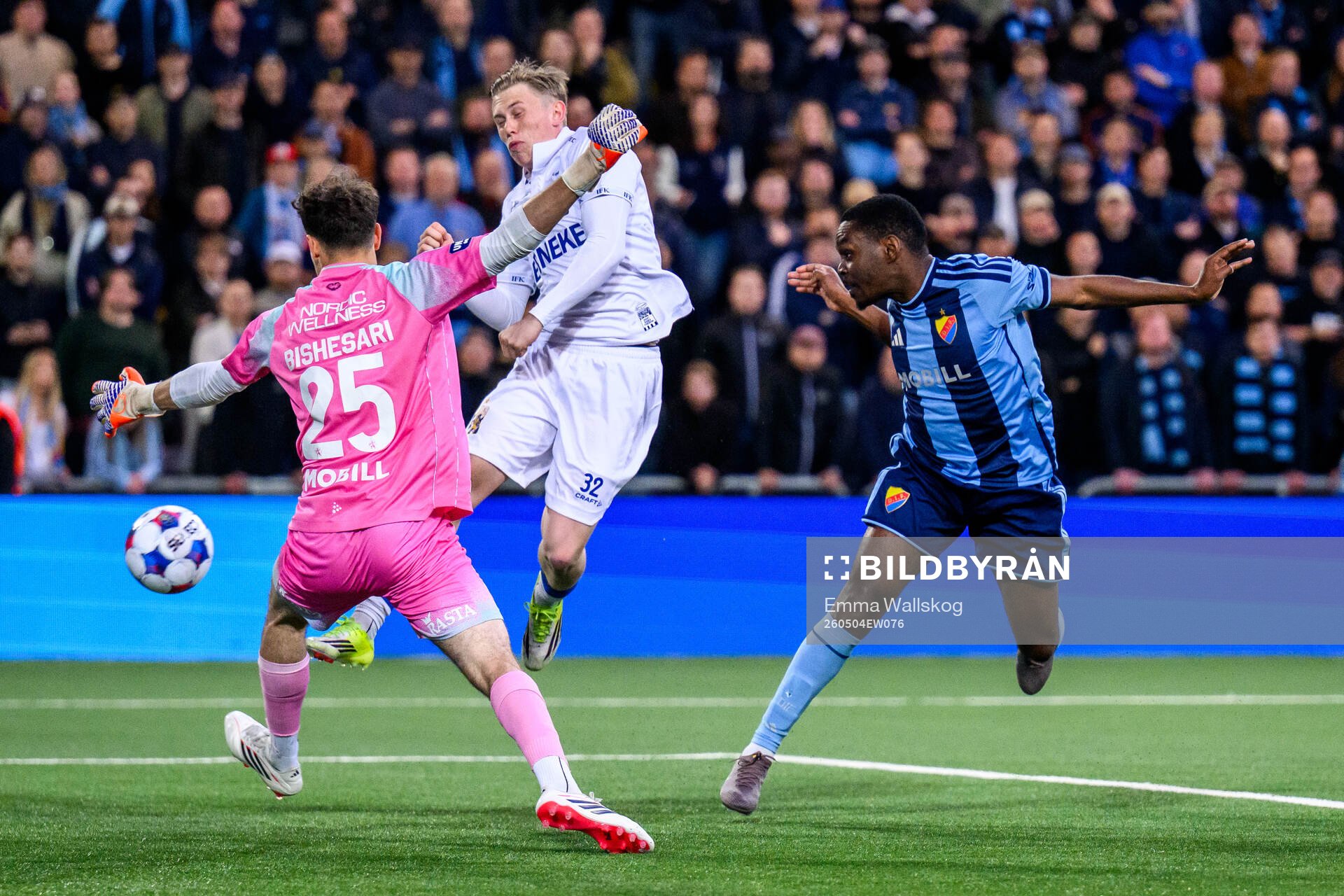 Djurgårdens Joel Asoro gör 6-0 på IFK Göteborgs