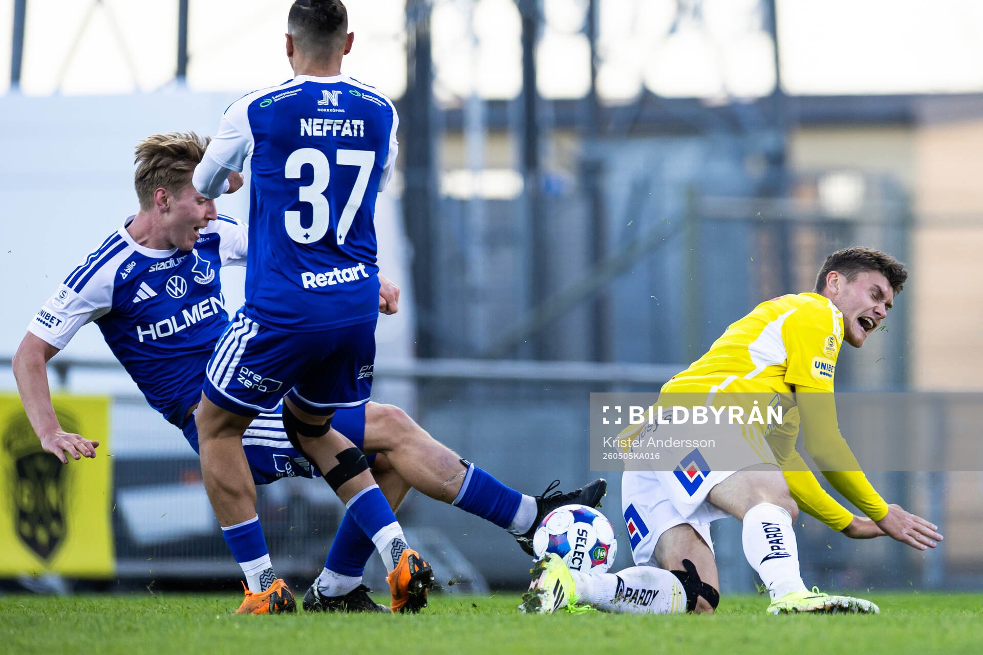 IFK Norrköpings Aleksander Opsahl Falkenbergs Albin