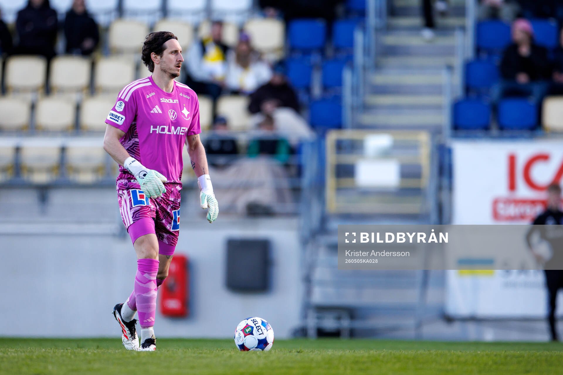 IFK Norrköpings målvakt David Mitov Nilsson